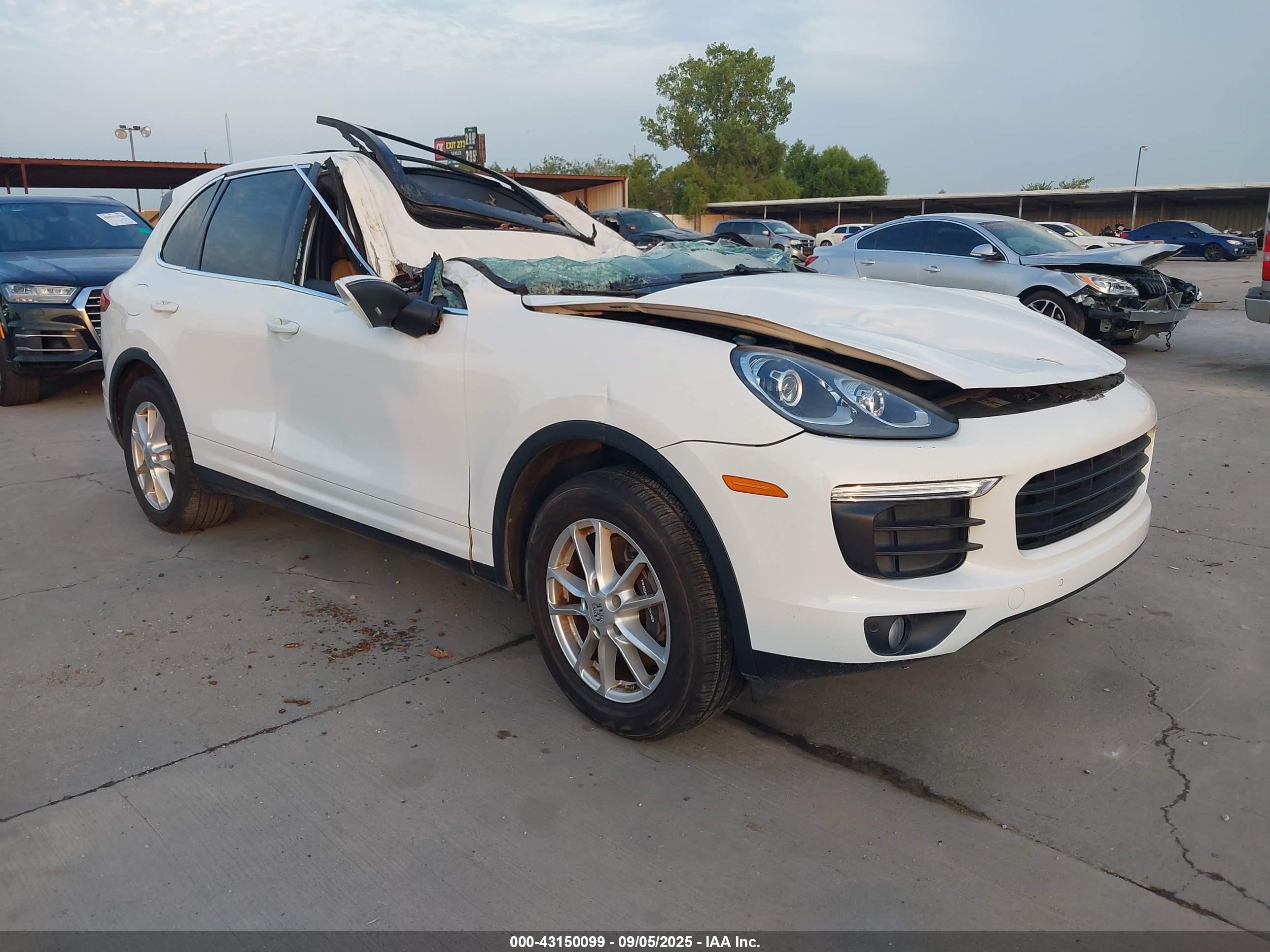 2016 Porsche Cayenne, VIN WP1AA2A26GLA09094 — Storm