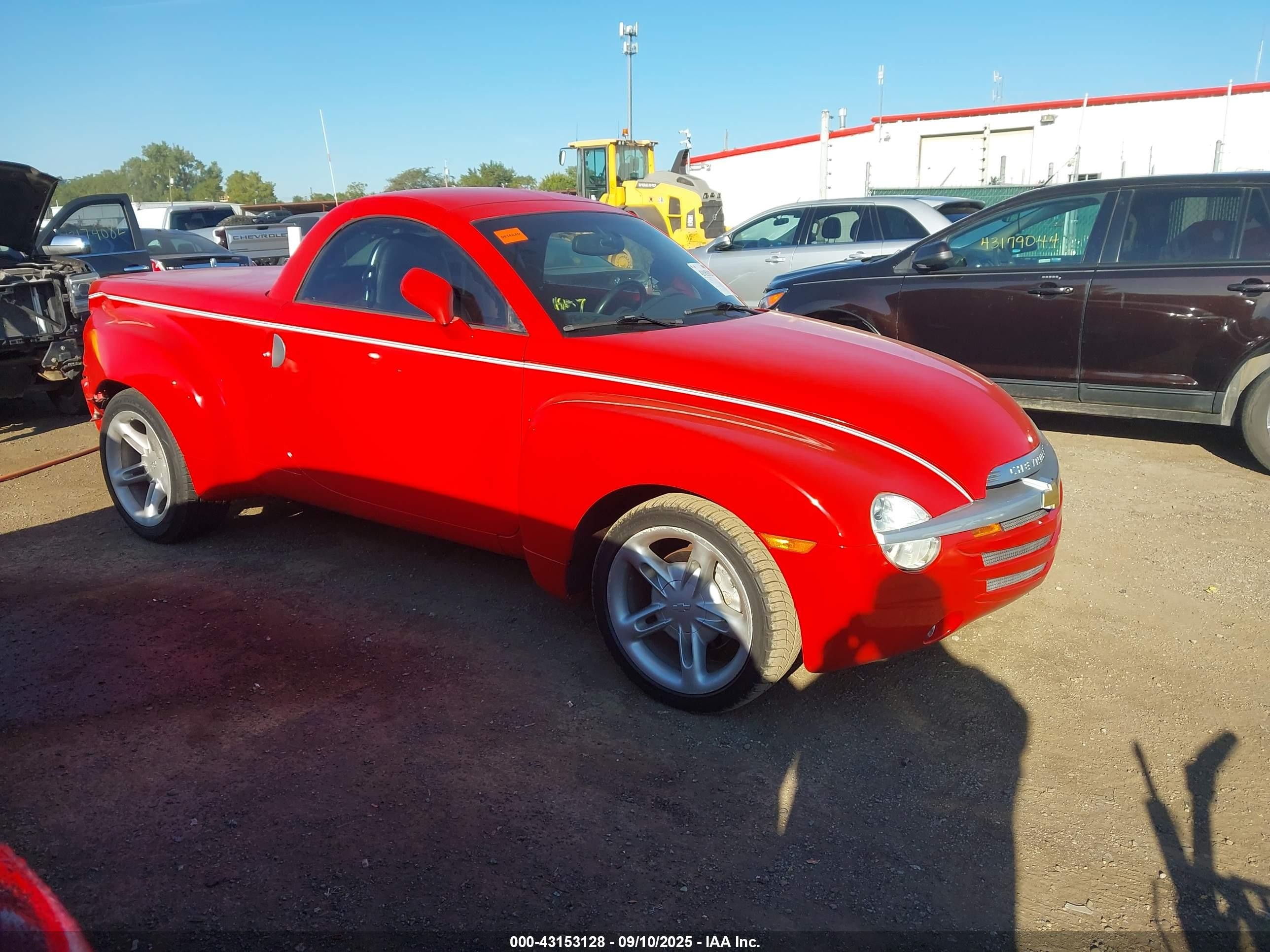 2003 Chevrolet SSR LS, VIN 1GCES14PX3B100113 — Rear end