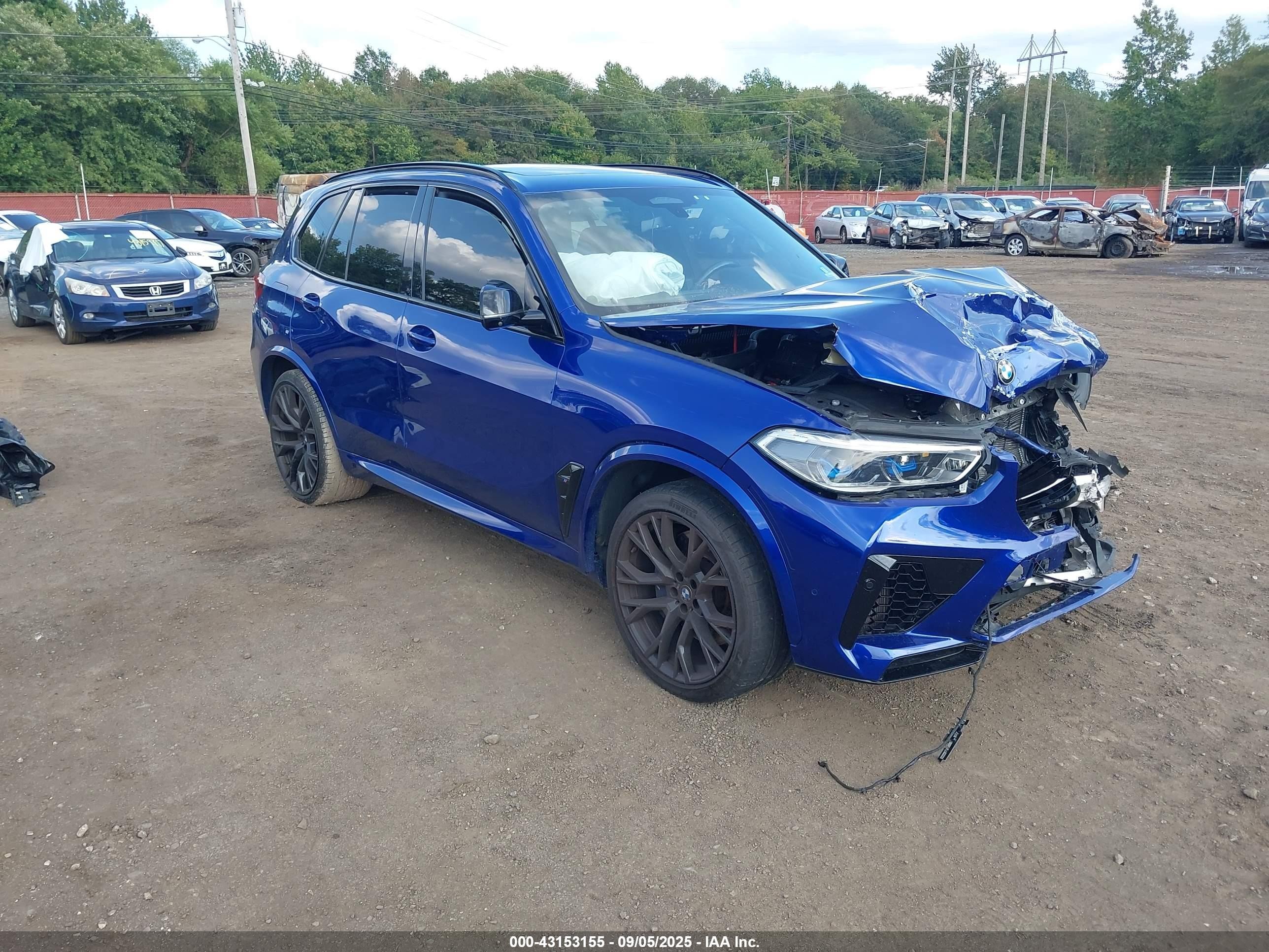 2020 BMW X5 M Competition, VIN 5YMJU0C06L9C91585 — Front end