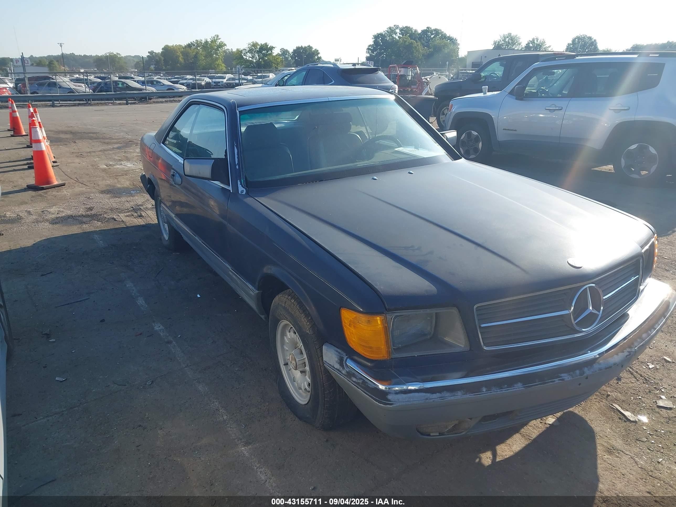 1984 Mercedes-Benz 500, VIN WDBCA44A2EA051603 — Front end