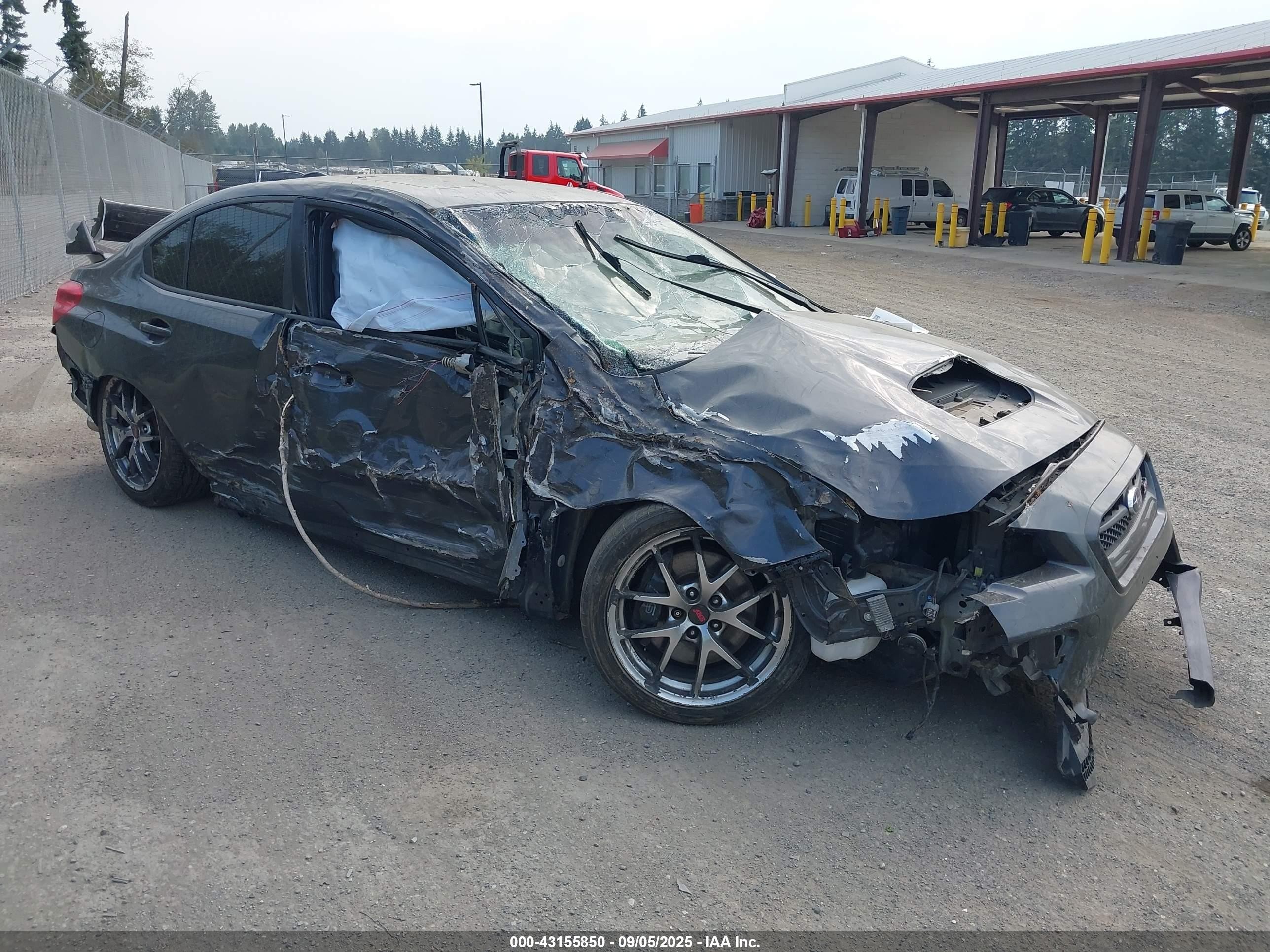 2015 Subaru WRX STI Limited, VIN JF1VA2S68F9803391 — Theft recovery