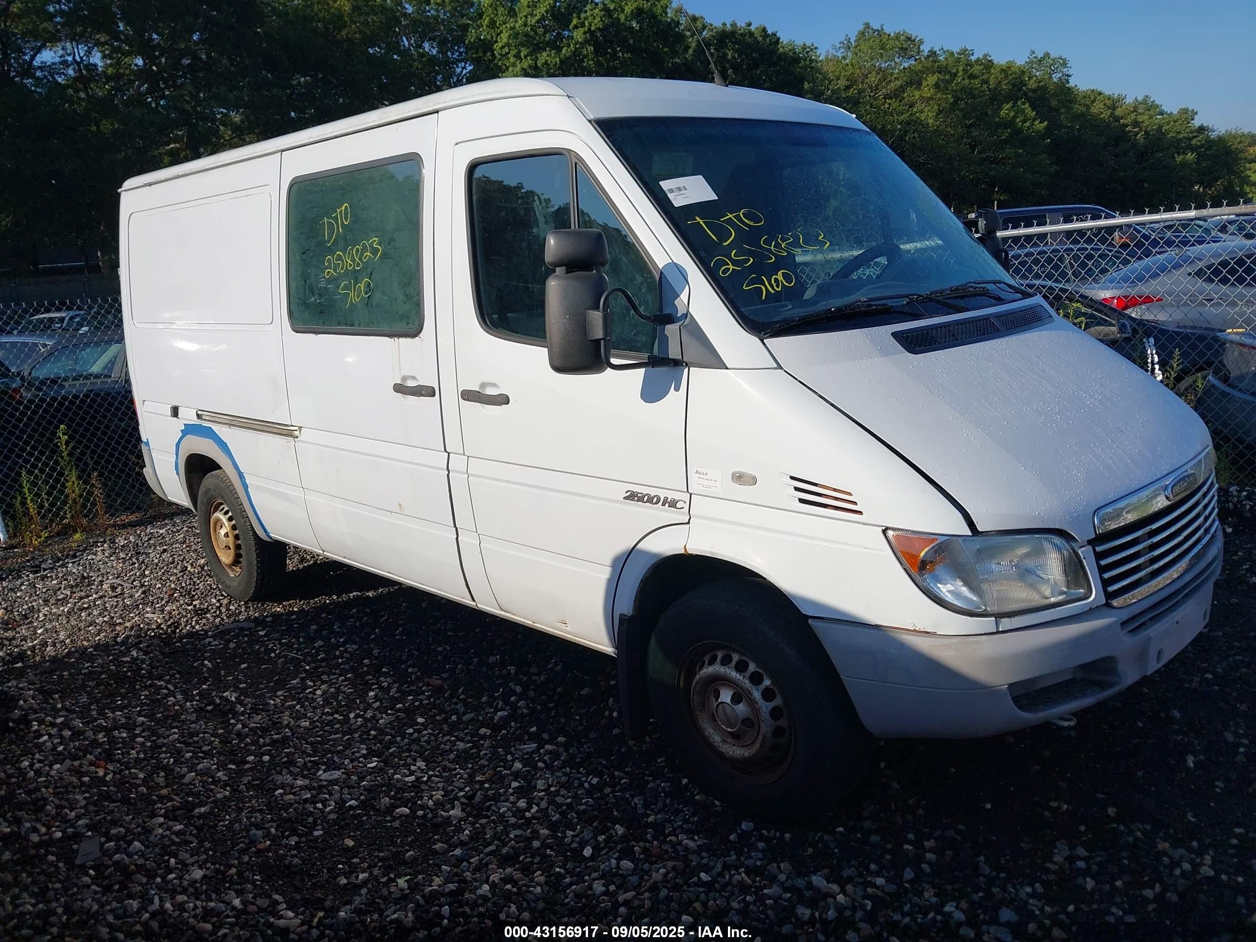 2006 Freightliner Sprinter, VIN WDYPD644665947336 — Не указано