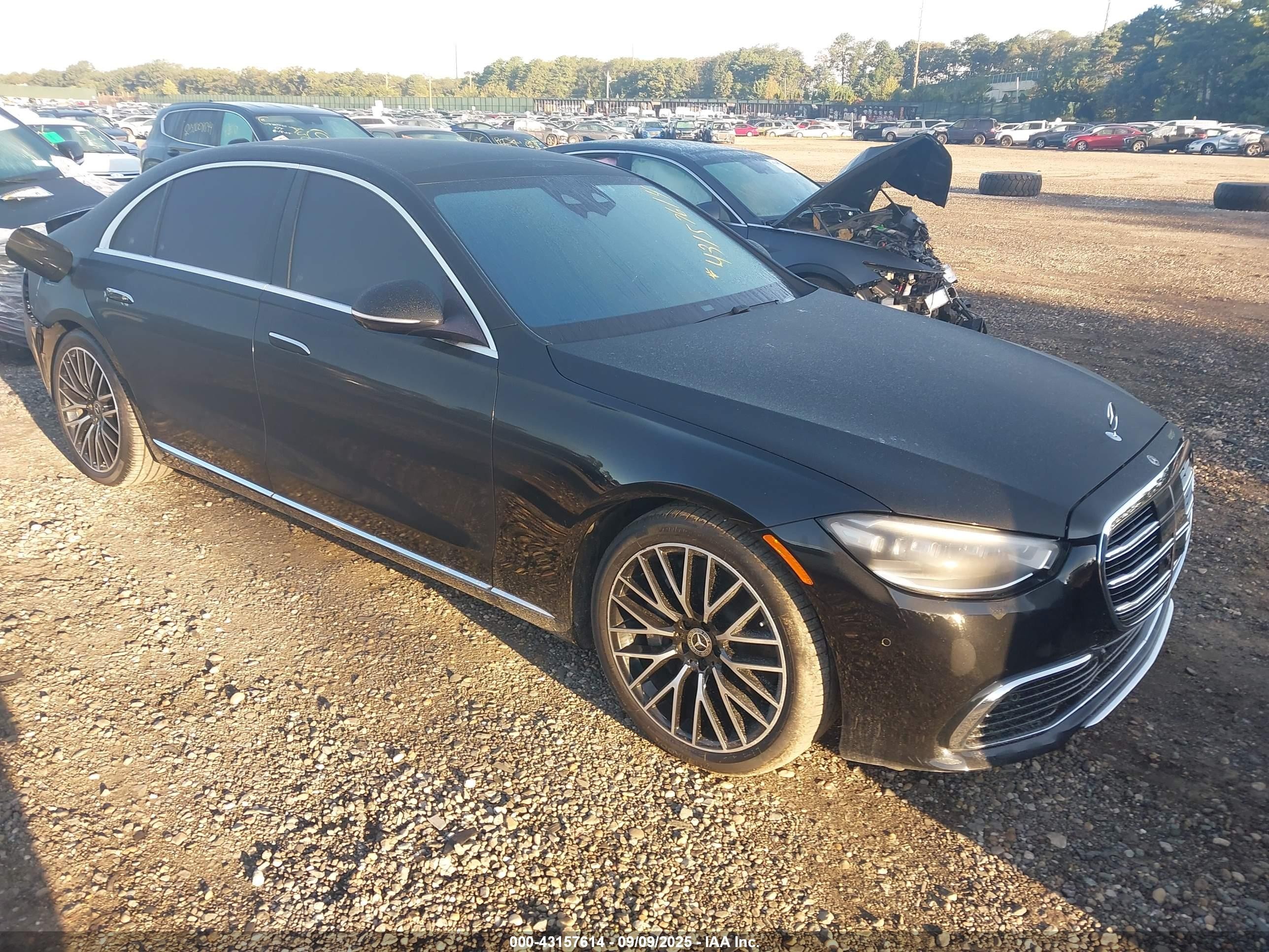 2021 Mercedes-Benz S 580, VIN W1K6G7GB9MA031419 — Rear end