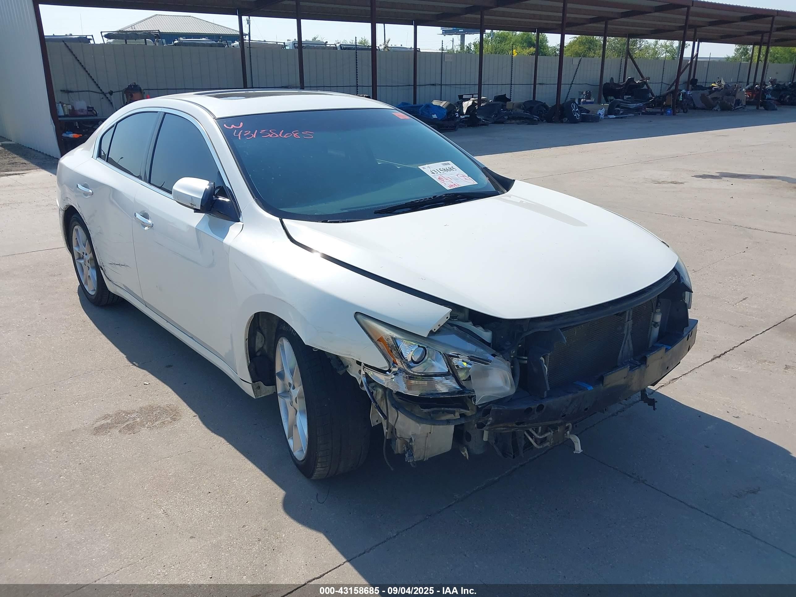 2012 Nissan Maxima SV, VIN 1N4AA5AP3CC849073 — По всему кузову