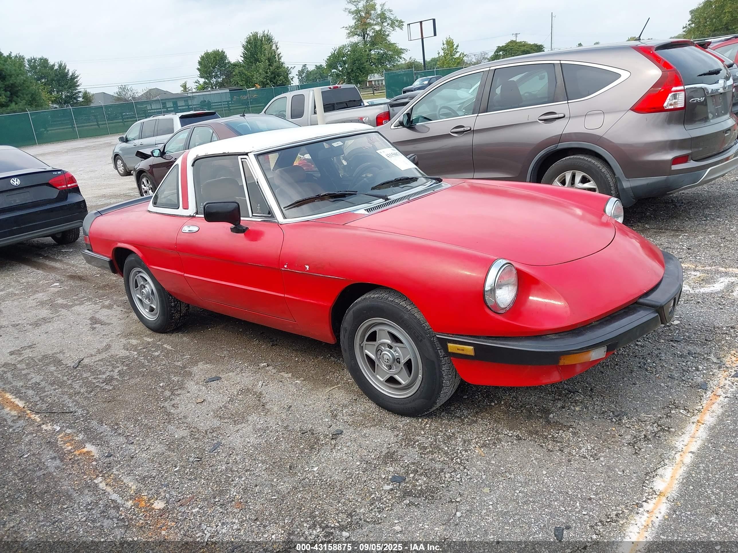 1986 Alfa Romeo Spider Veloce, VIN ZARBA5419G1037886 — Mechanical