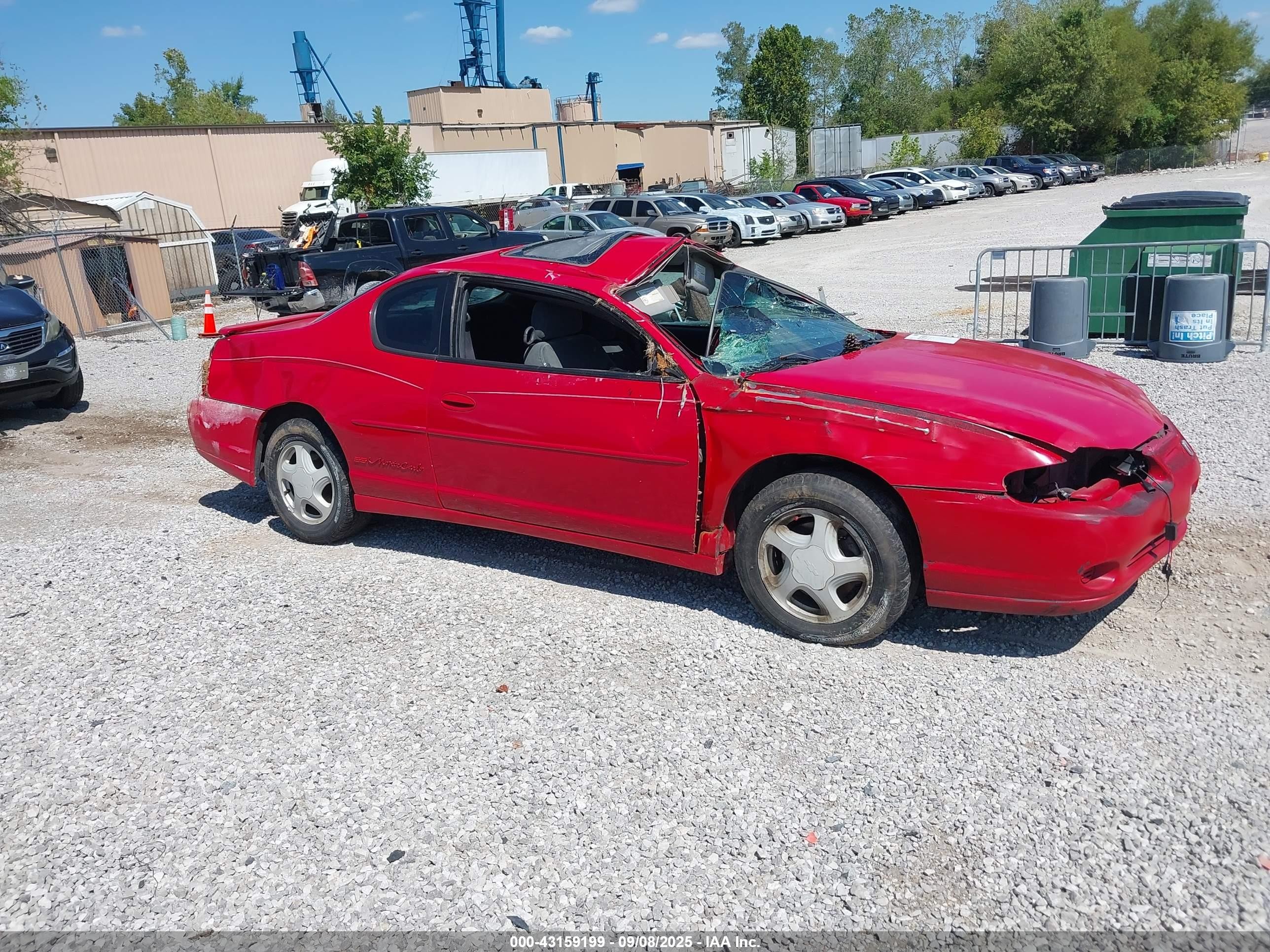 2003 Chevrolet Monte Carlo SS, VIN 2G1WX12K639374934 — All over