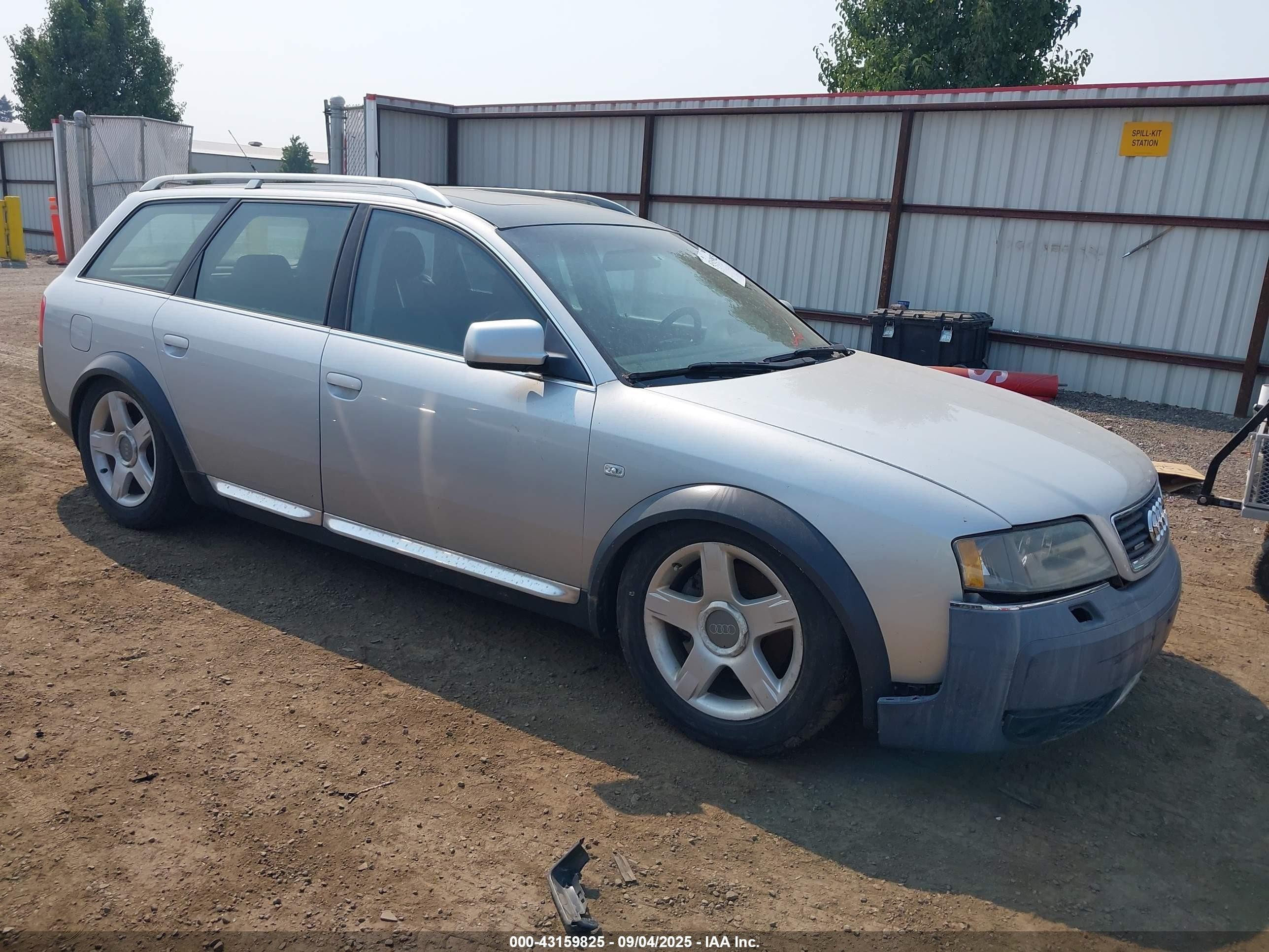 2003 Audi allroad A6 V8, VIN WA1YD64B33N094785 — Перед