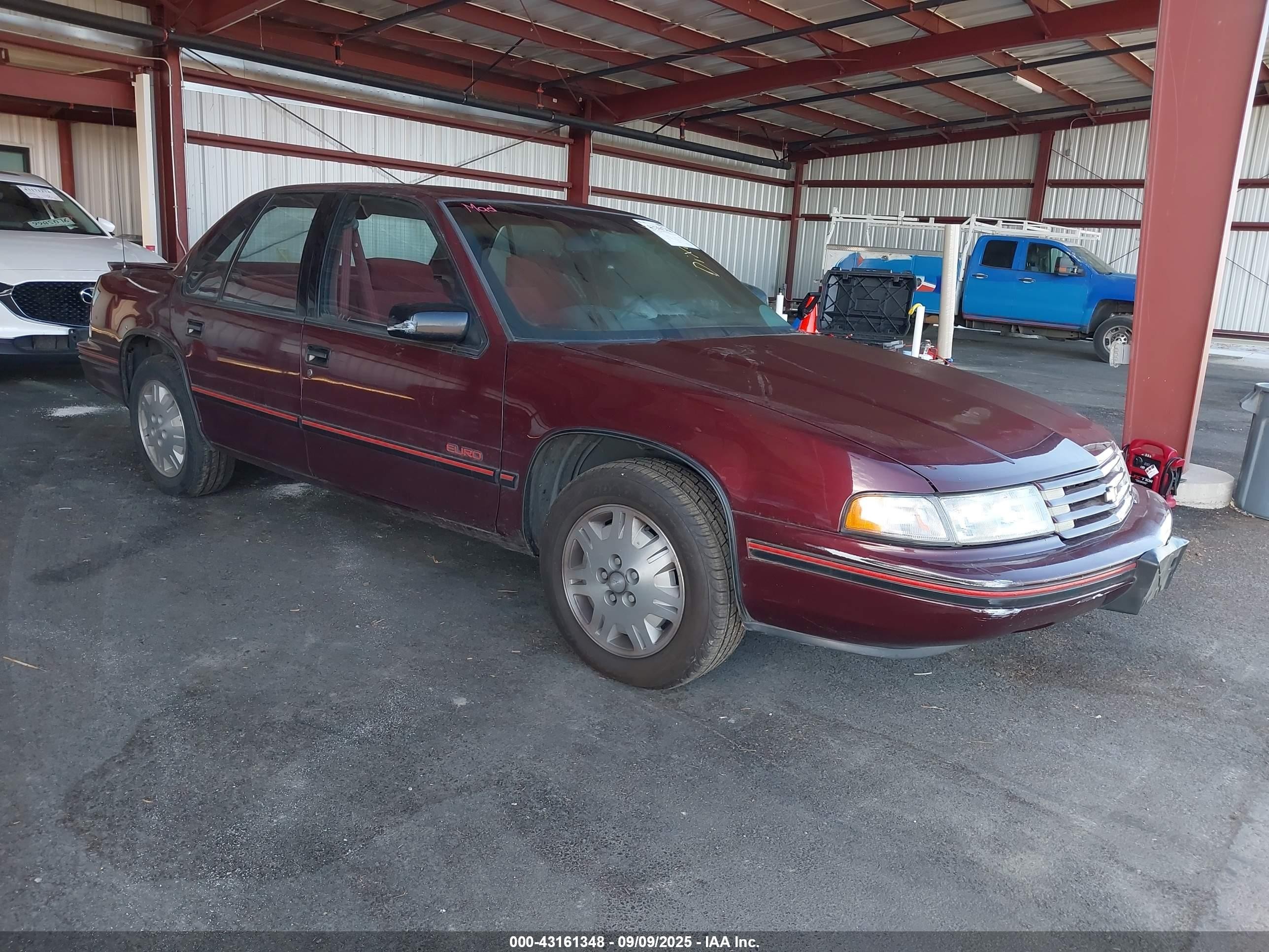 1992 Chevrolet Lumina Euro, VIN 2G1WN54T1N1136302 — Theft recovery