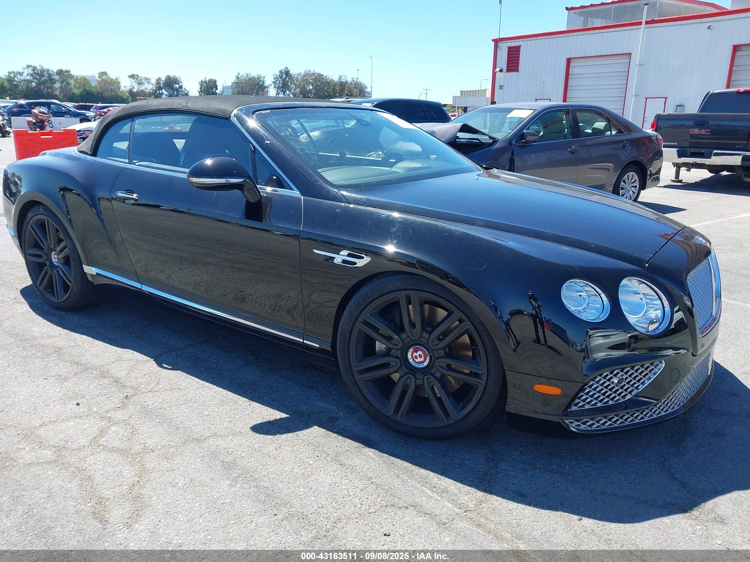 2016 Bentley Continental GT V8, VIN SCBGT3ZA4GC058546 — Theft recovery