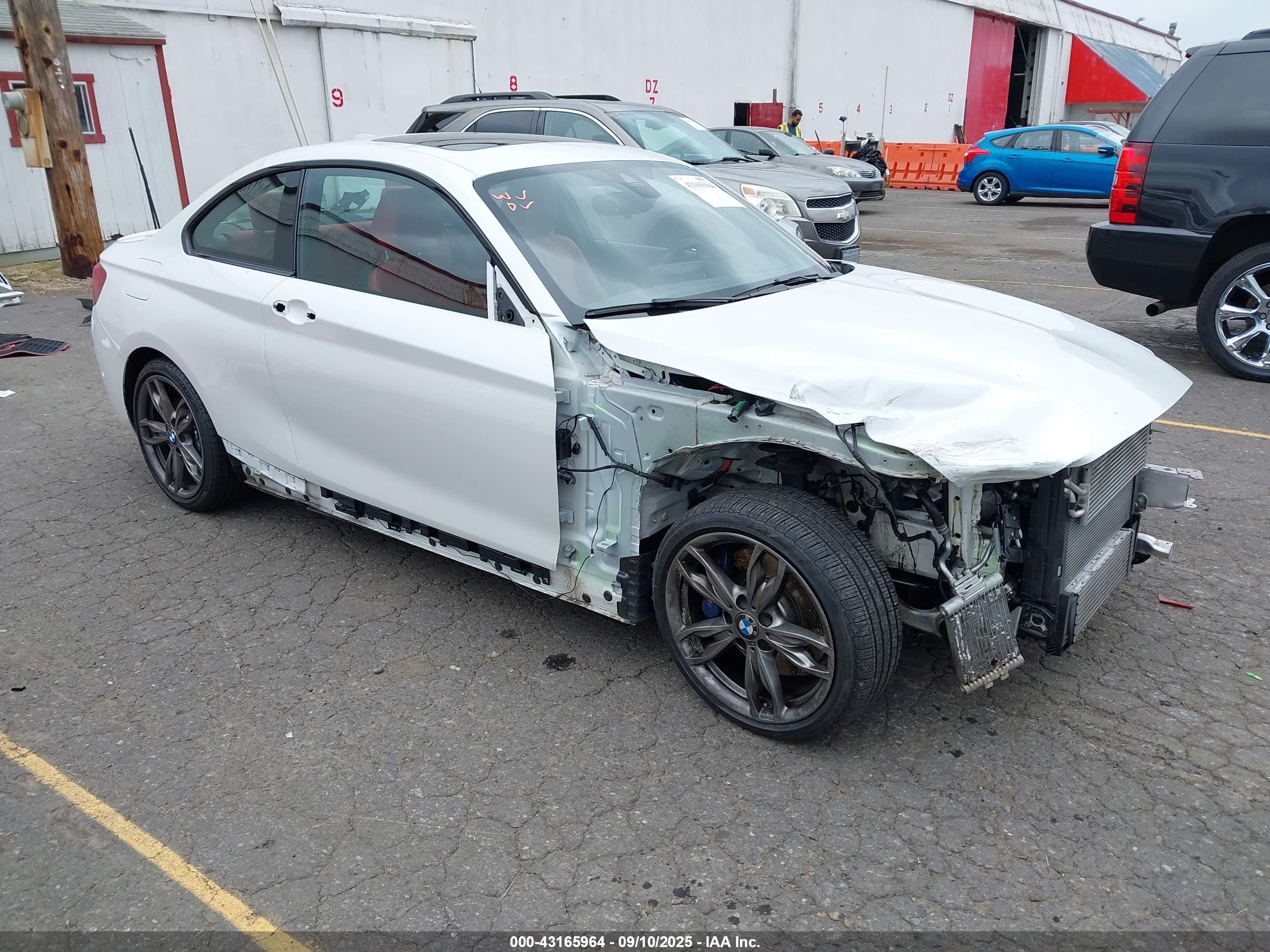 2015 BMW 2 Series M235i xDrive, VIN WBA1J9C55FVX98694 — Front end