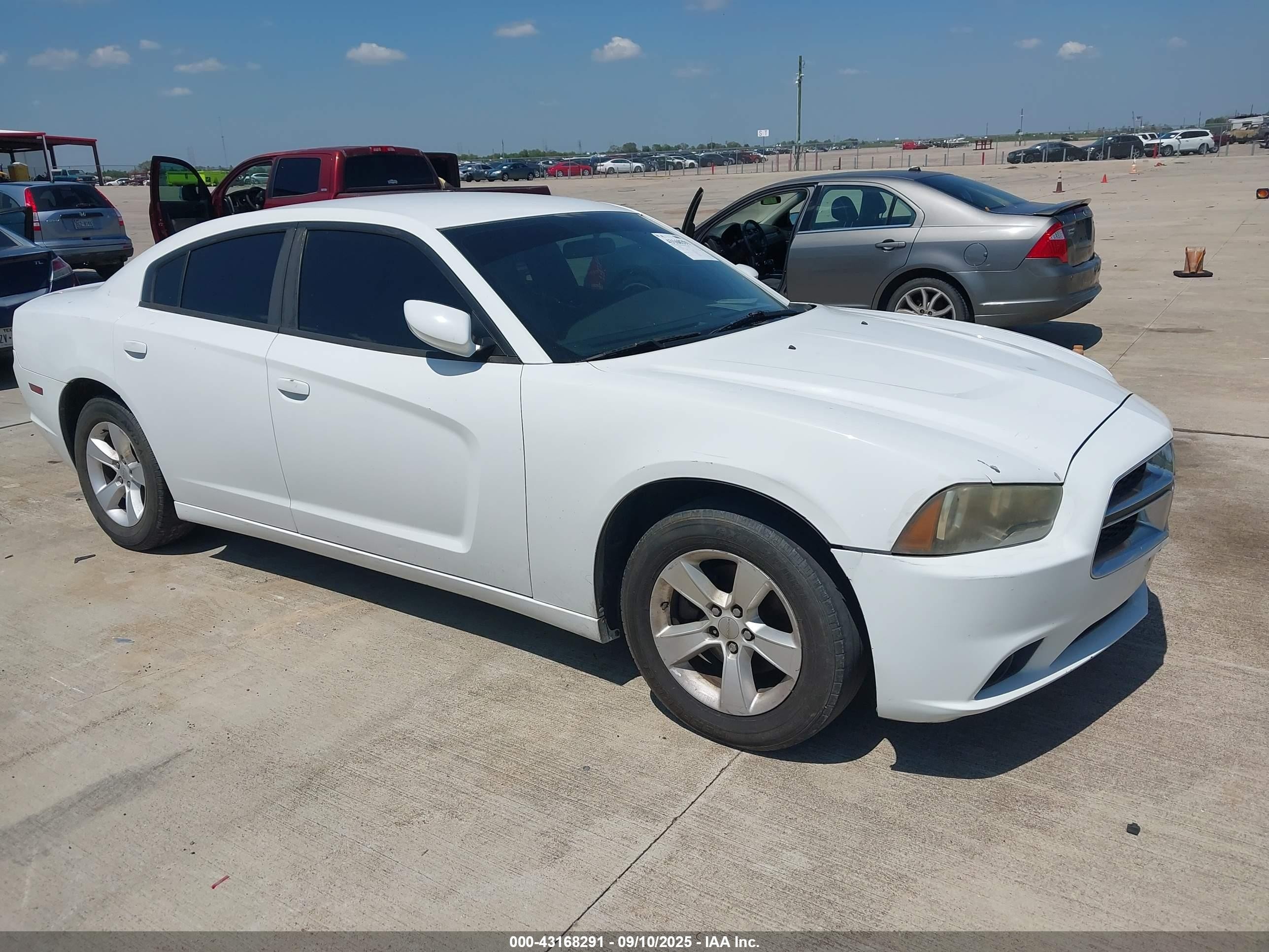 2012 Dodge Charger SE, VIN 2C3CDXBG2CH143797 — Repossession