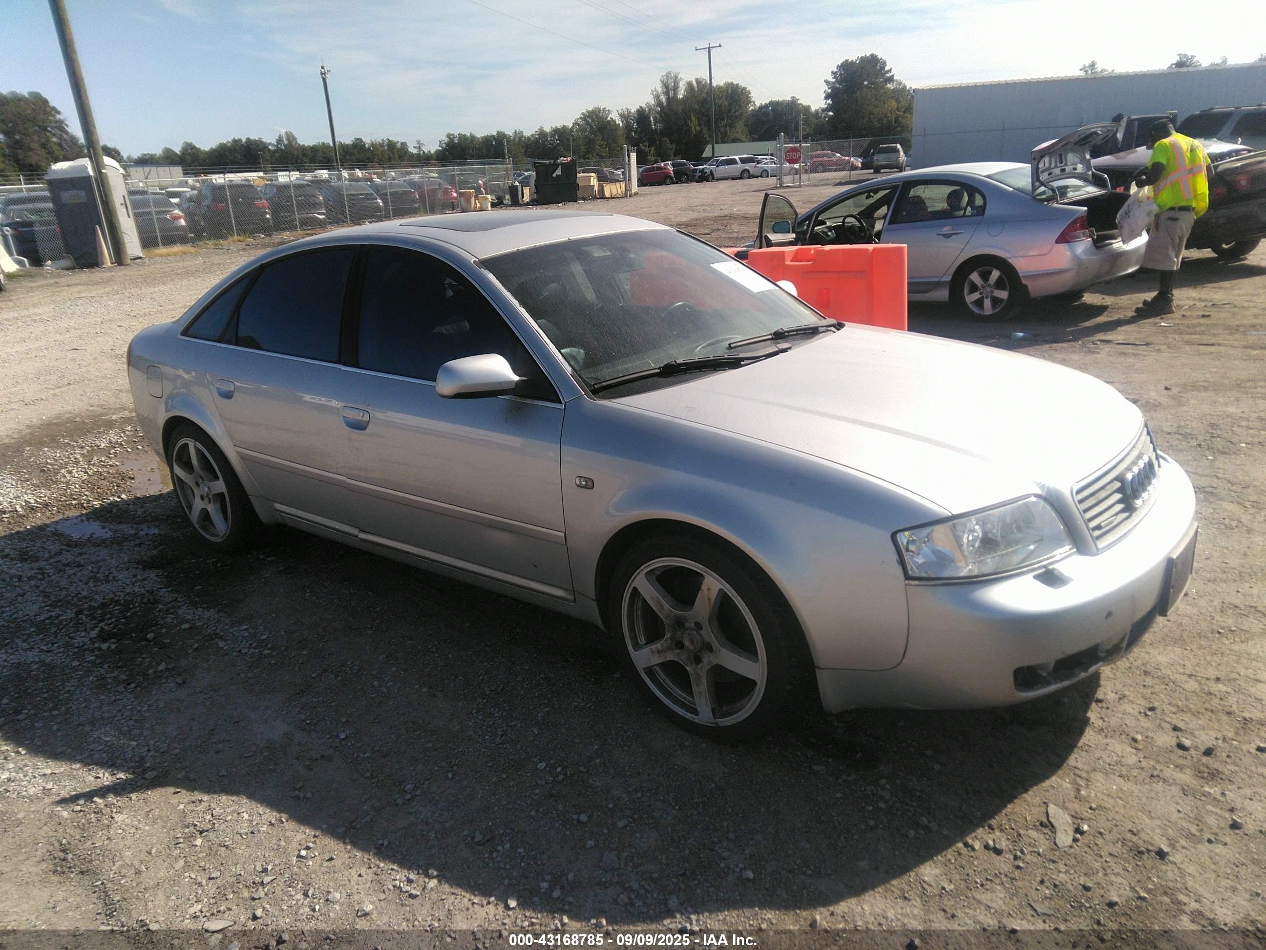 2003 Audi A6 2.7T, VIN WAULD64BX3N002407 — Rear end