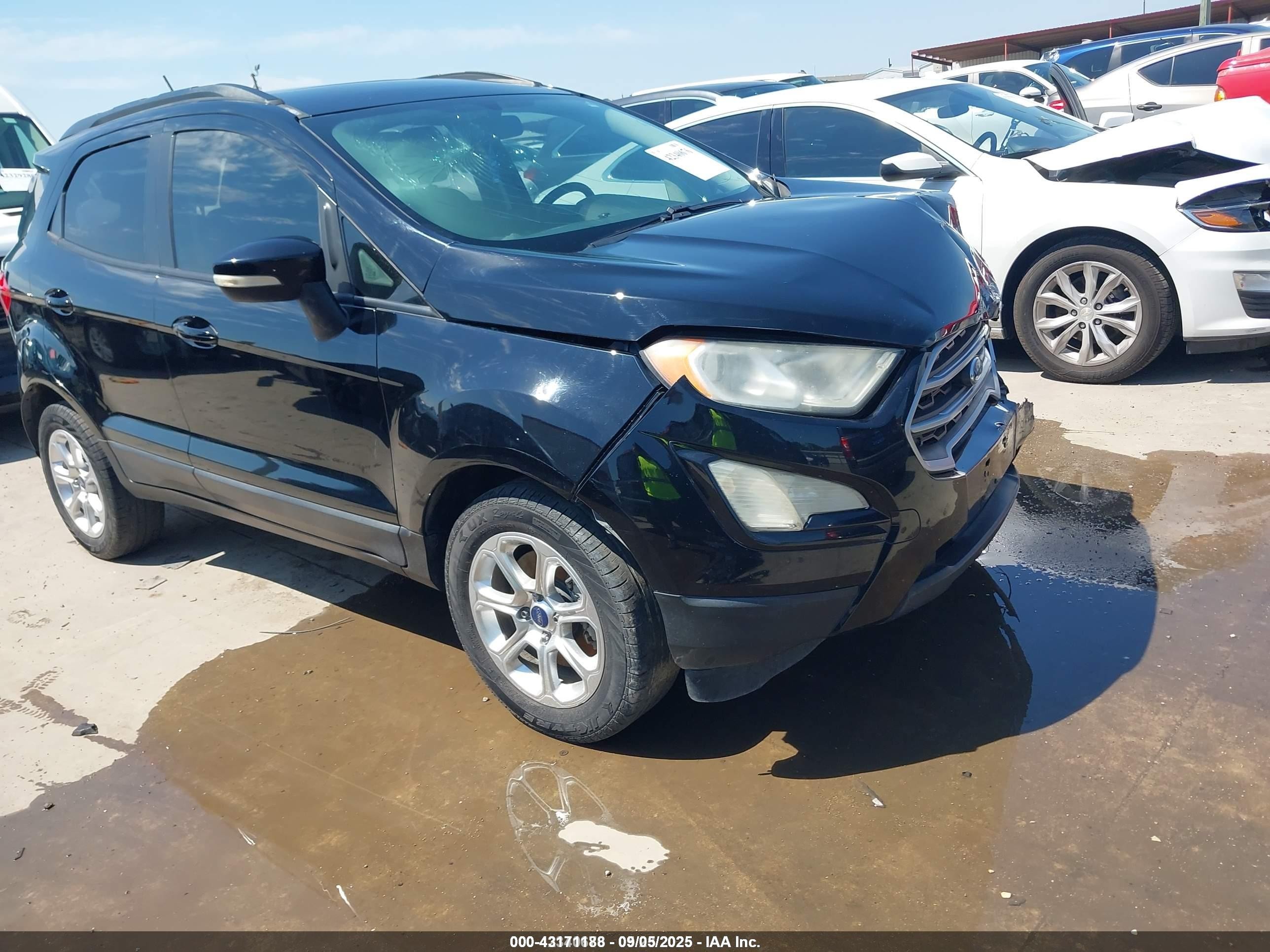 2018 Ford EcoSport SE, VIN MAJ3P1TE8JC223088 — Front end
