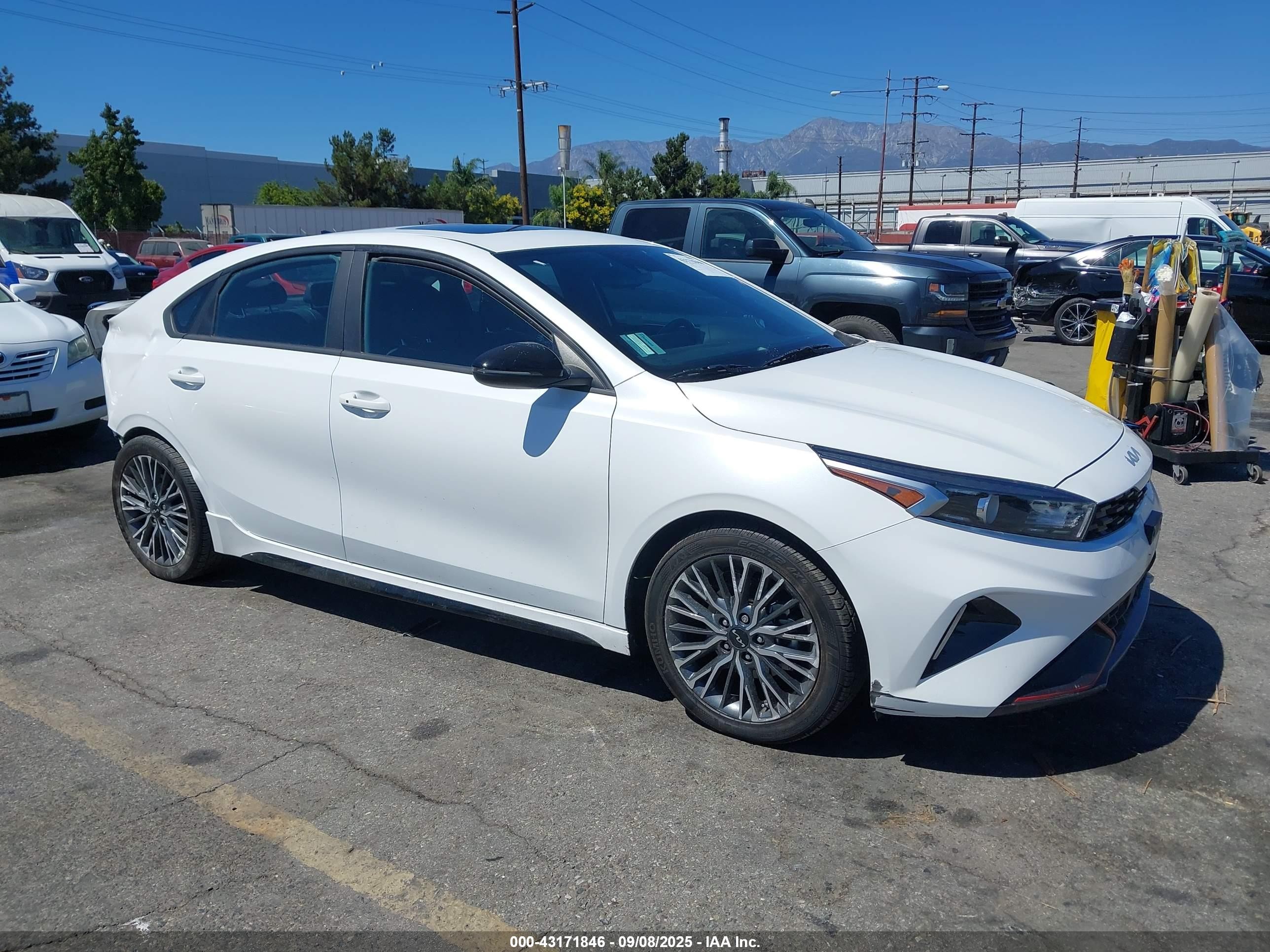 2023 Kia Forte GT-Line, VIN 3KPF54AD5PE553670 — Rear end