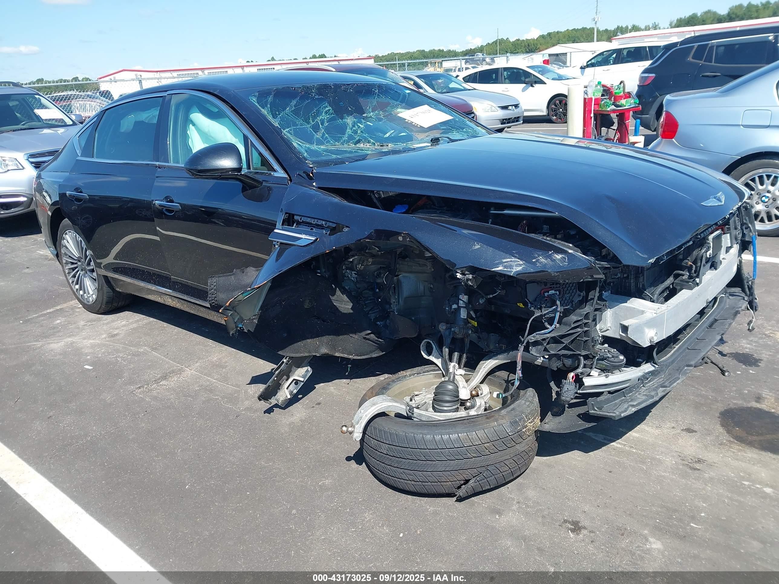 2023 Genesis G80, VIN KMTGE4S18PU004685 — Front end