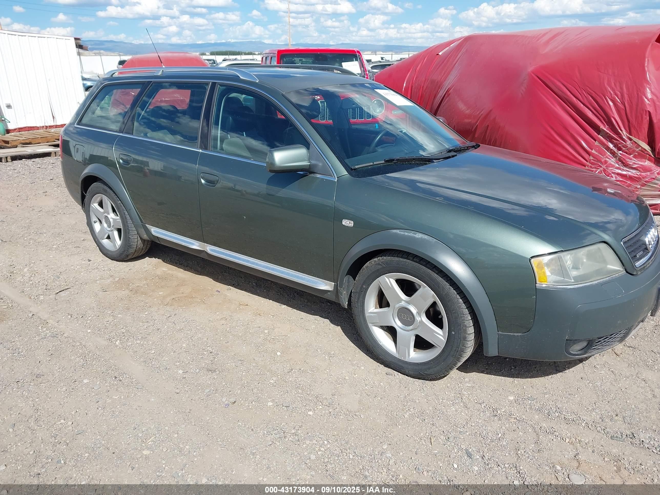 2002 Audi allroad A6 V8, VIN WA1YD64B42N151316 — Бок
