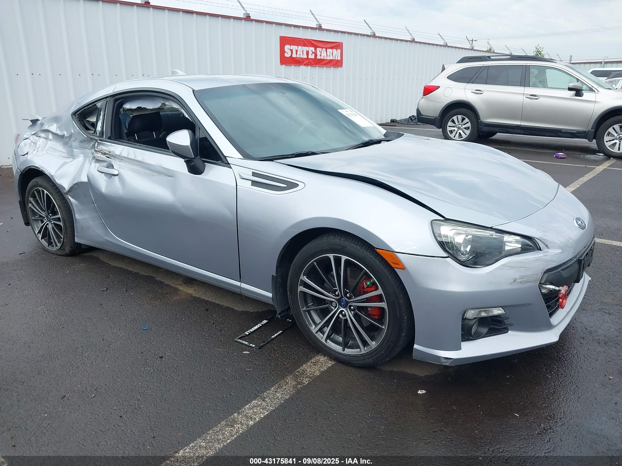 2015 Subaru BRZ Limited, VIN JF1ZCAC12F9604183 — Rear end