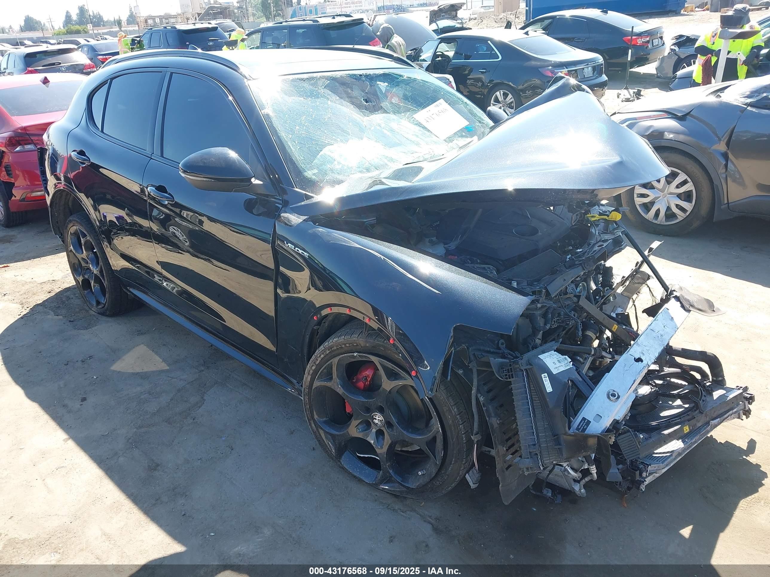 2023 Alfa Romeo Stelvio Veloce, VIN ZASPAKBN3P7D54202 — All over
