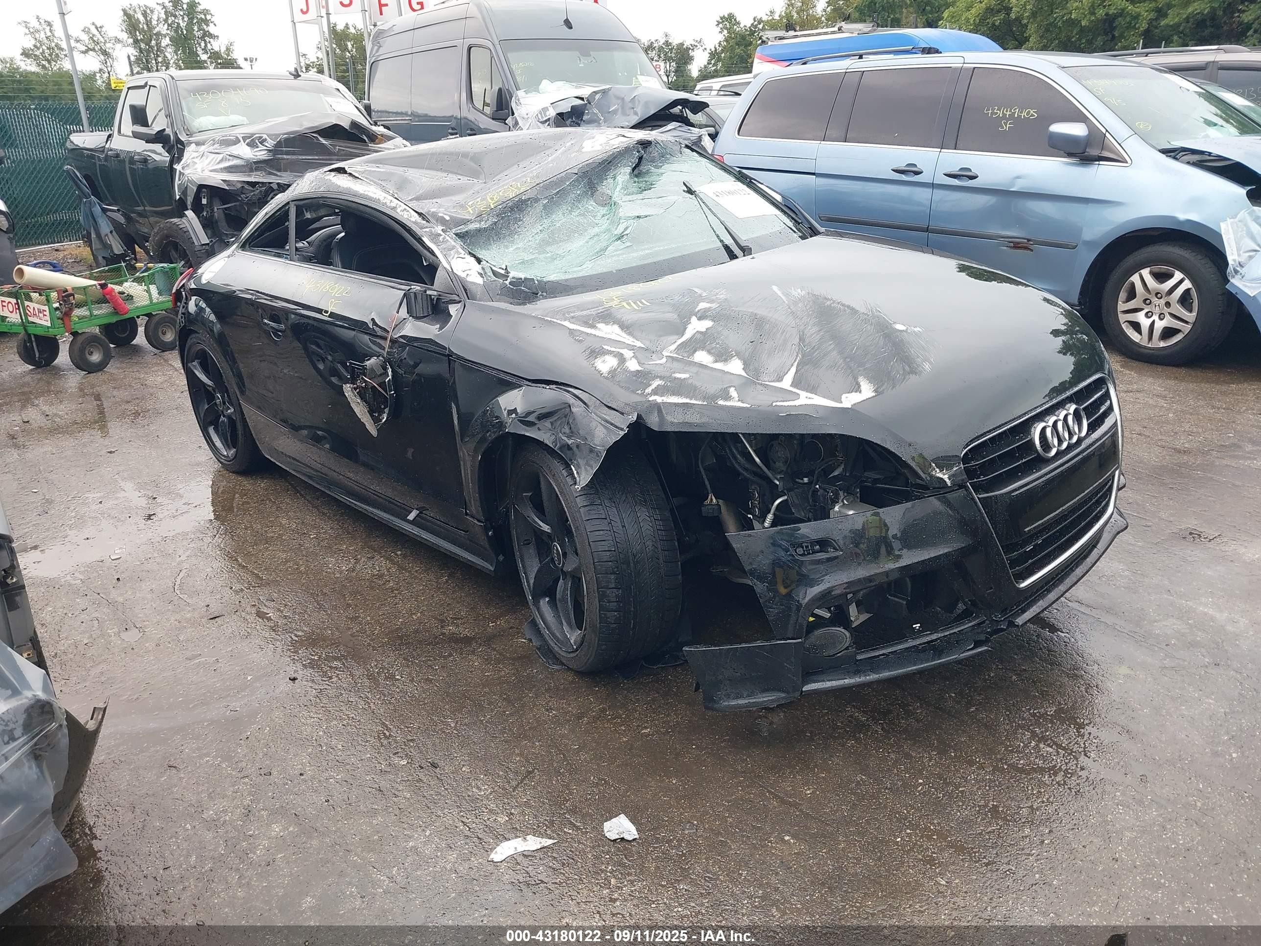2013 Audi TTS 2.0T, VIN TRUB1AFK6D1010302 — Опрокидывание