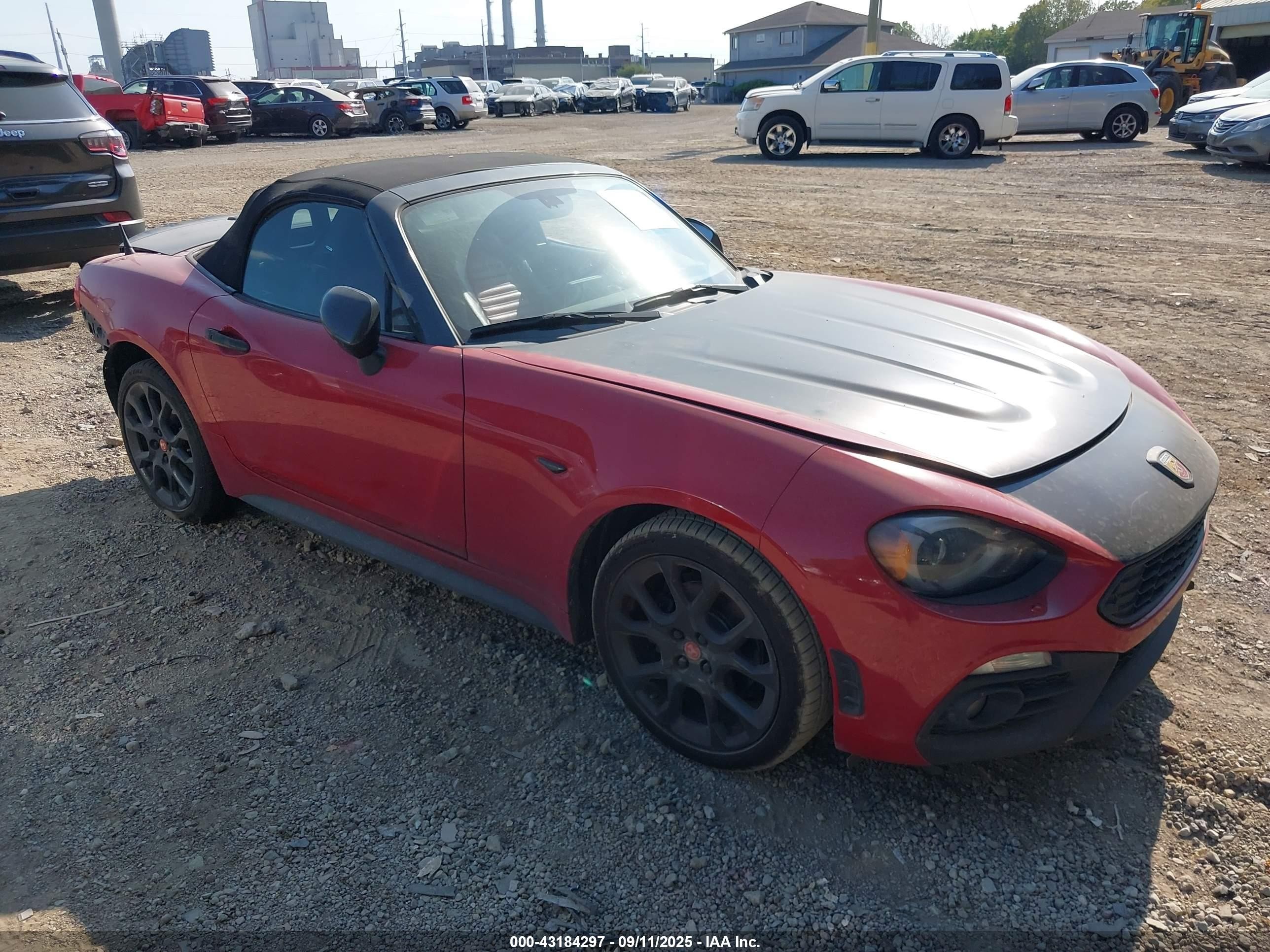 2019 FIAT 124 Spider Lusso, VIN JC1NFAEK3K0142007 — Rear end