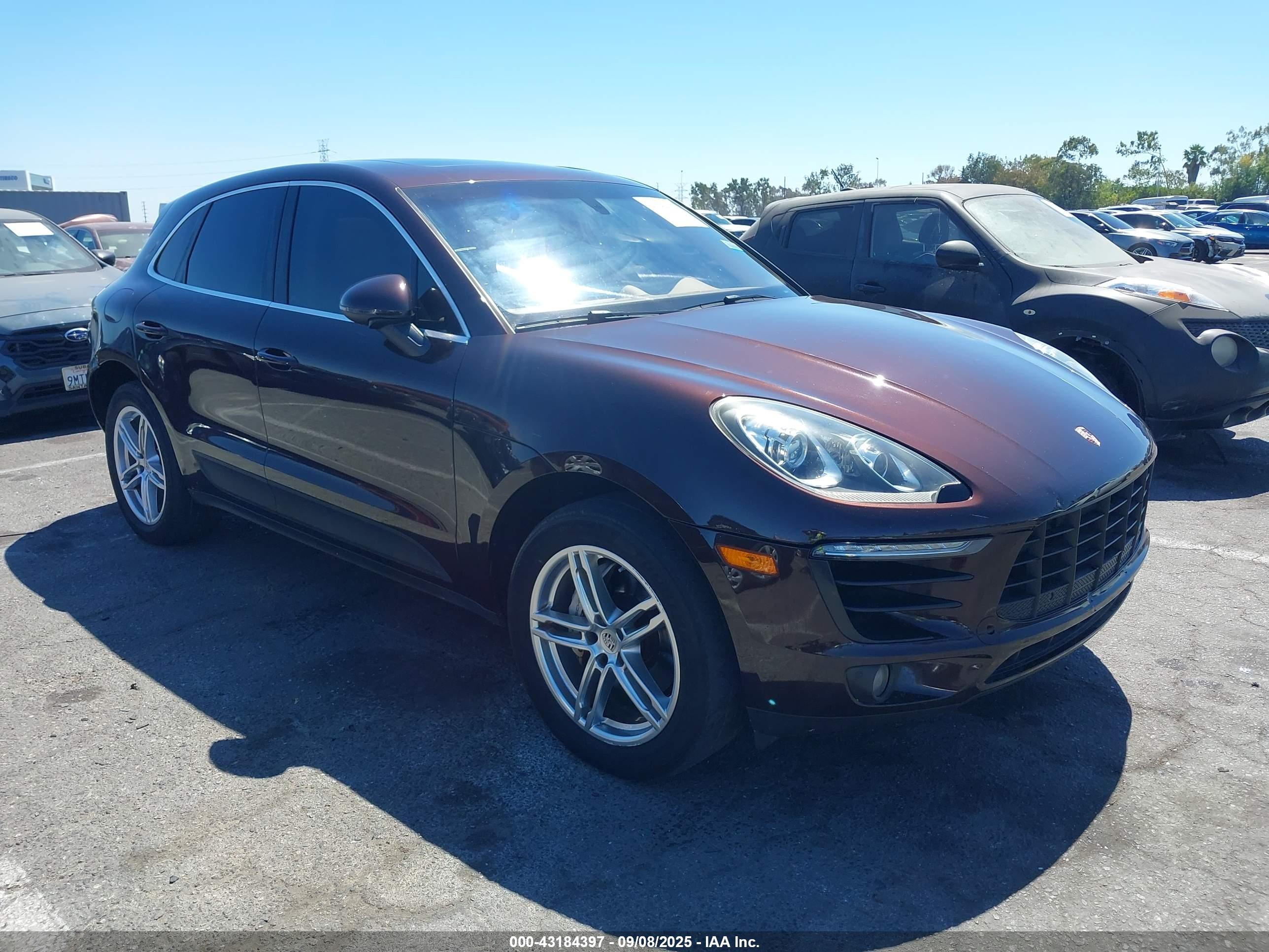 2015 Porsche Macan S, VIN WP1AB2A58FLB58094 — Repossession