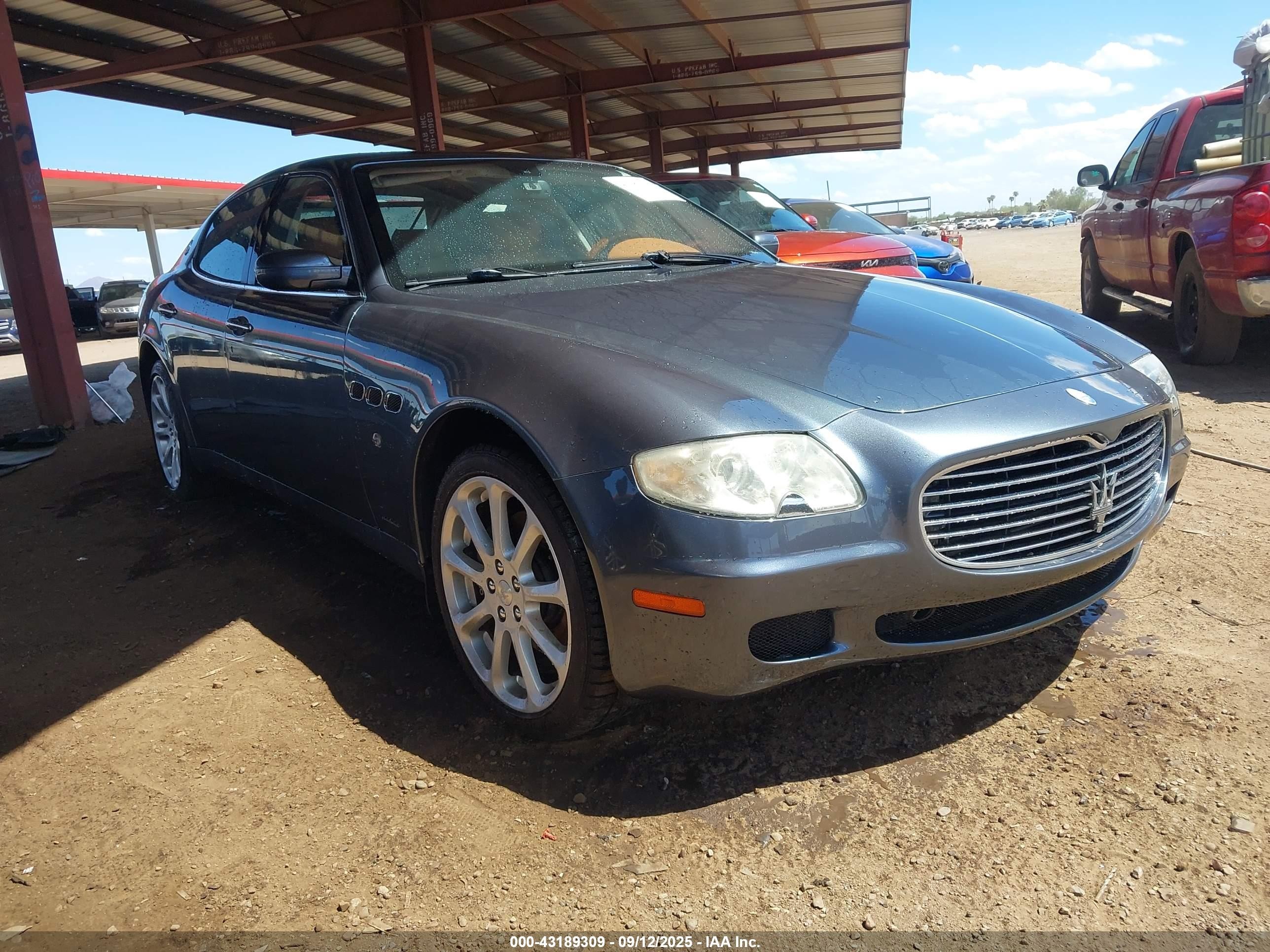 2006 Maserati Quattroporte, VIN ZAMCE39A860021520 — Electrical
