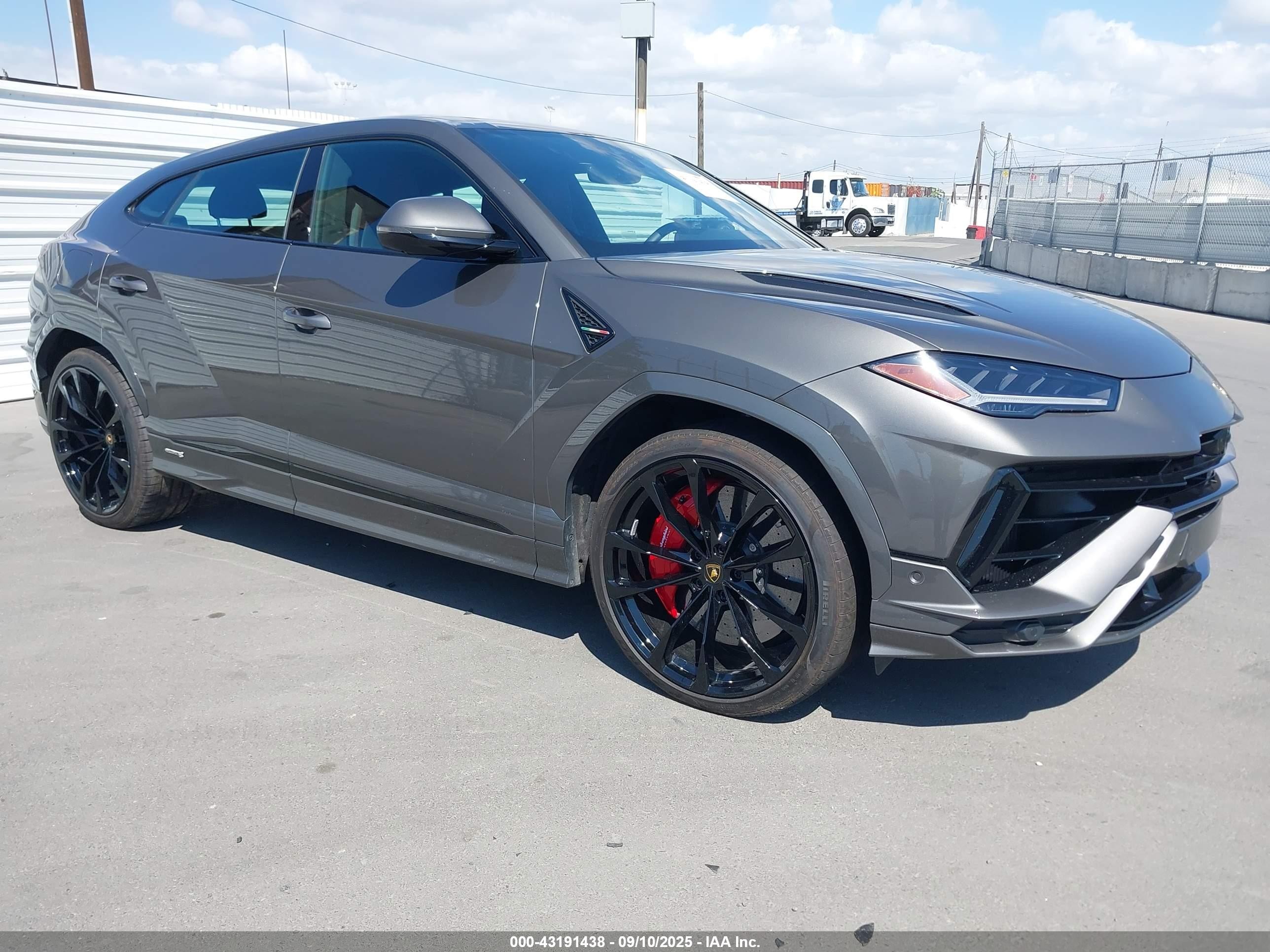 2024 Lamborghini Urus S, VIN ZPBUB3ZL9RLA33027 — Theft recovery