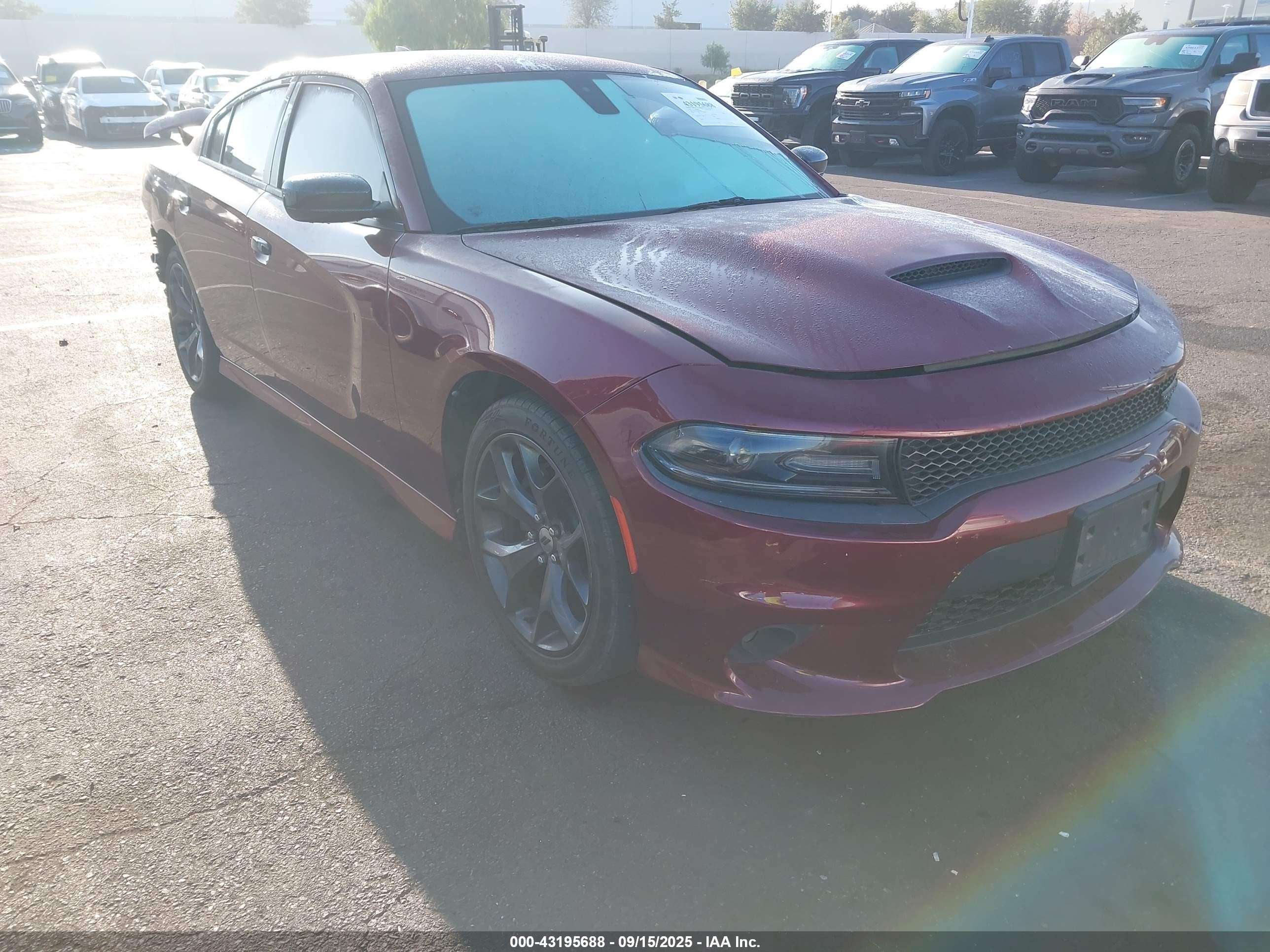 2019 Dodge Charger GT, VIN 2C3CDXHG5KH670996 — Rear end