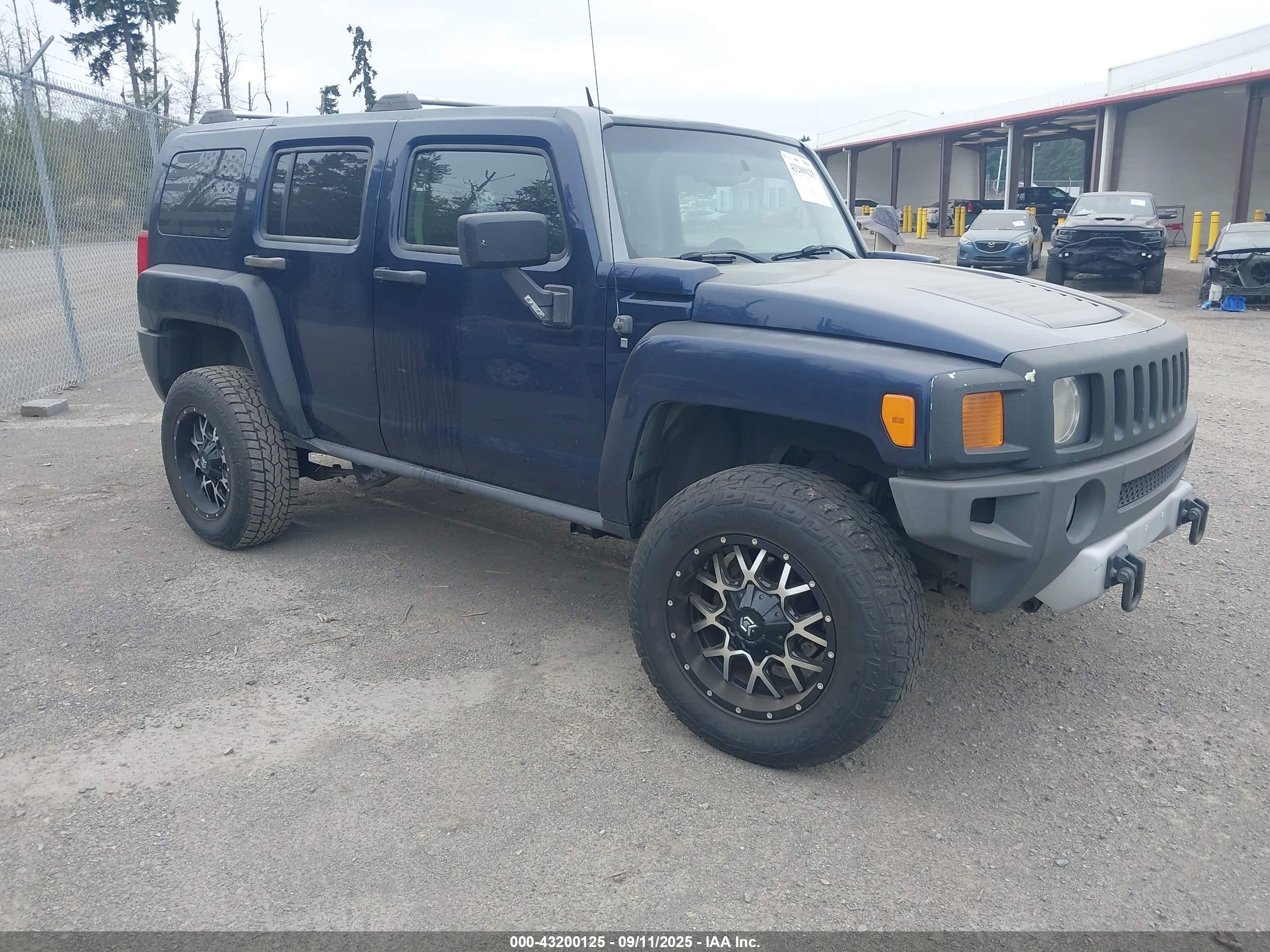 2008 Hummer H3 Alpha, VIN 5GTEN13L288156341 — Theft recovery
