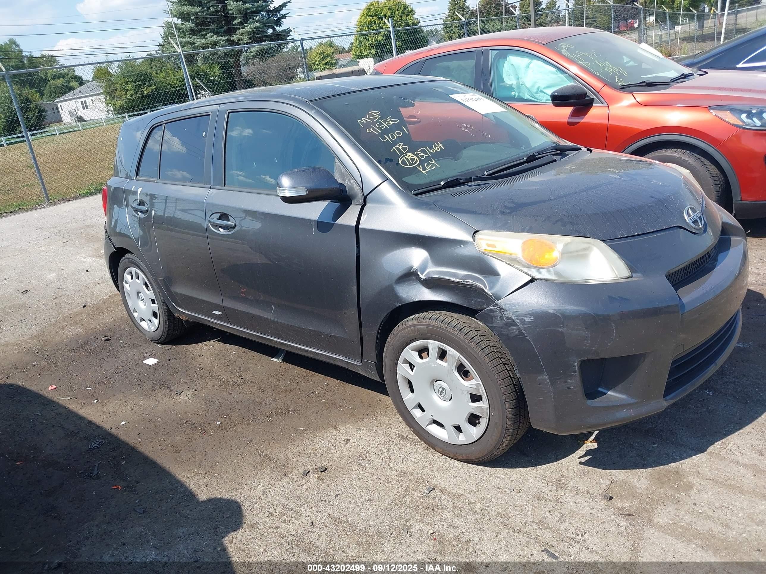 2010 Scion xD, VIN JTKKU4B45AJ054001 — Rear end