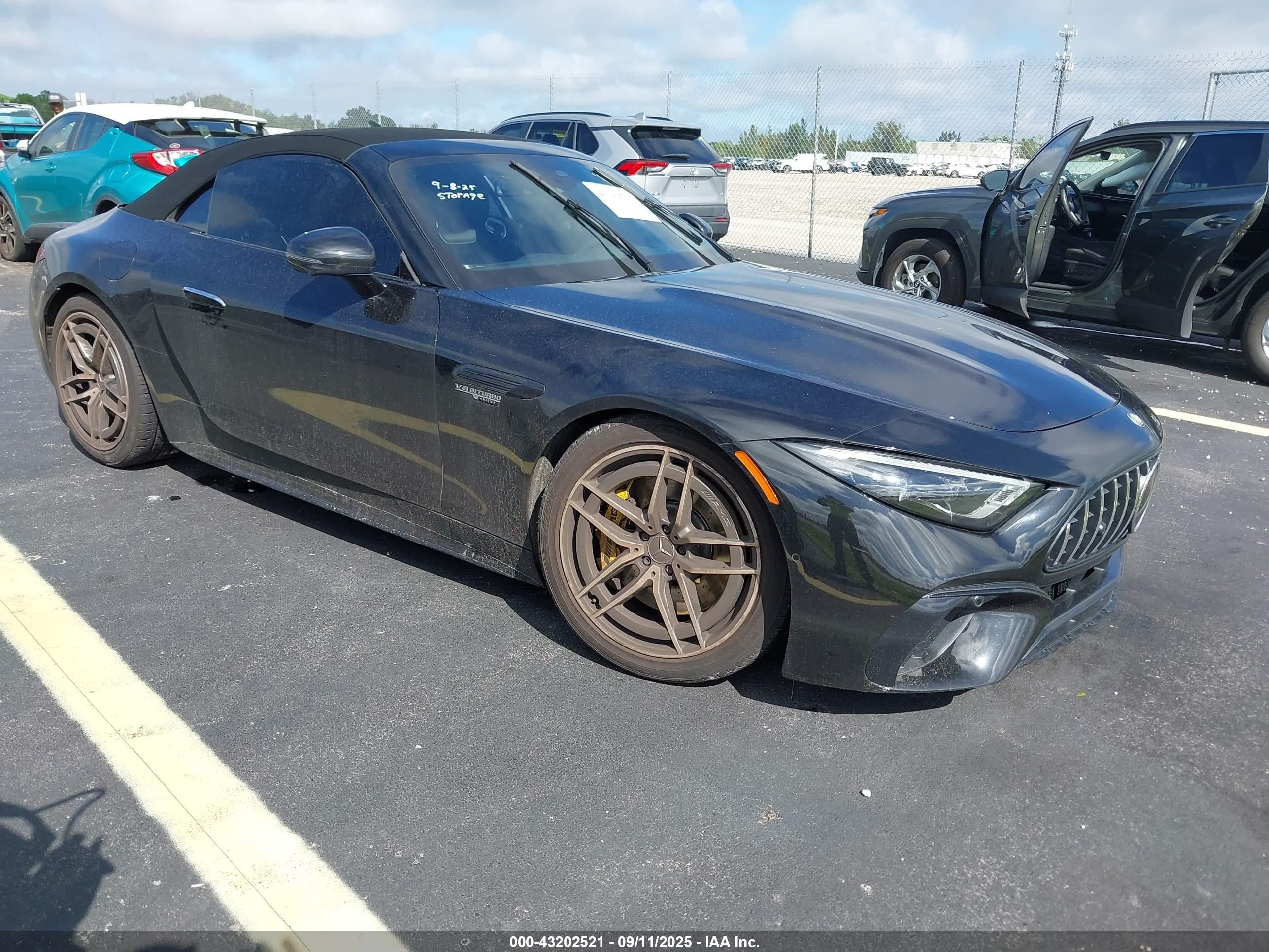 2023 Mercedes-Benz SL 63 AMG, VIN W1KVK8BB1PF013656 — Water / flood