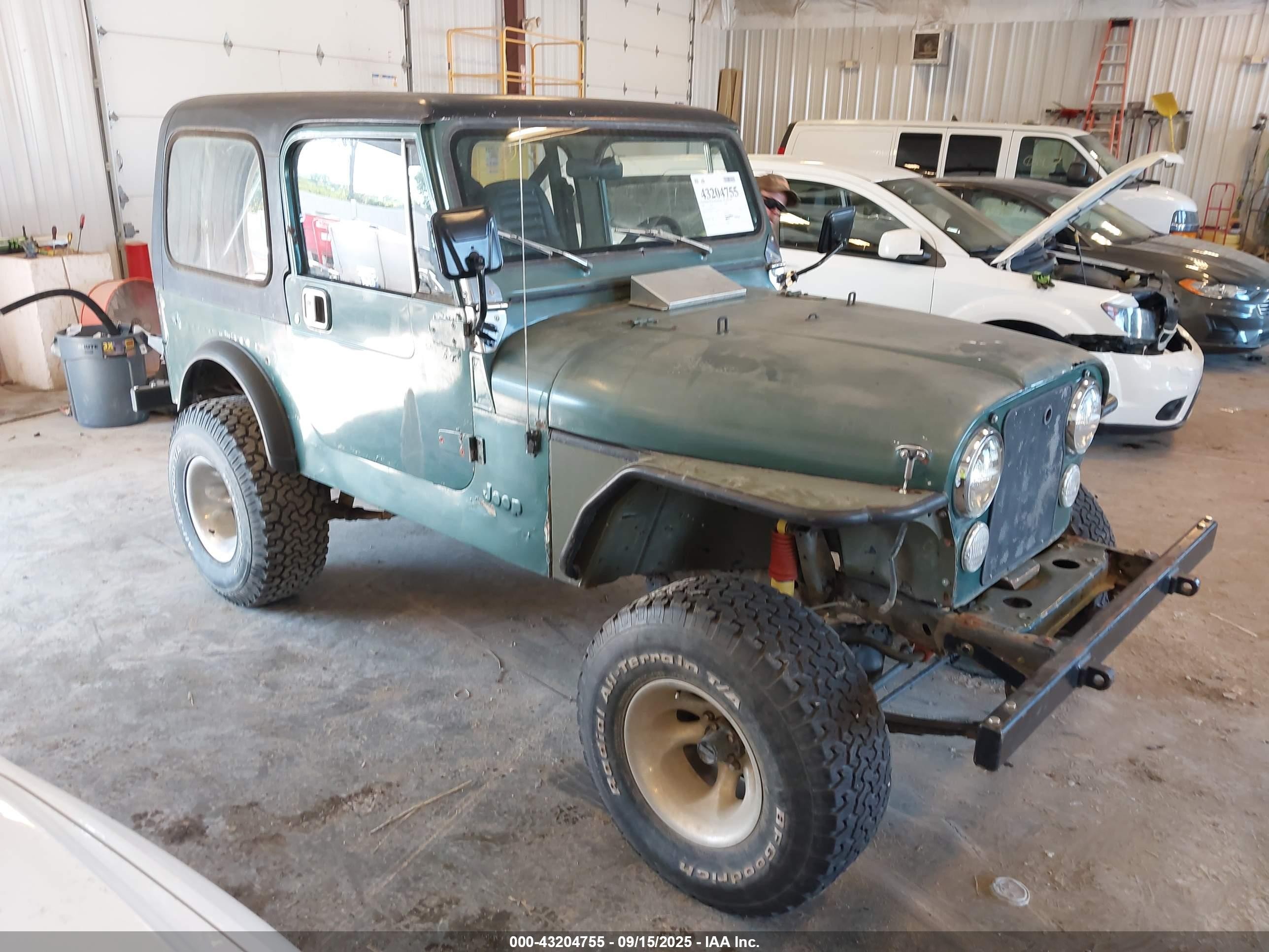 1986 Jeep CJ, VIN 1JCCF87E4GT091602 — Механическое