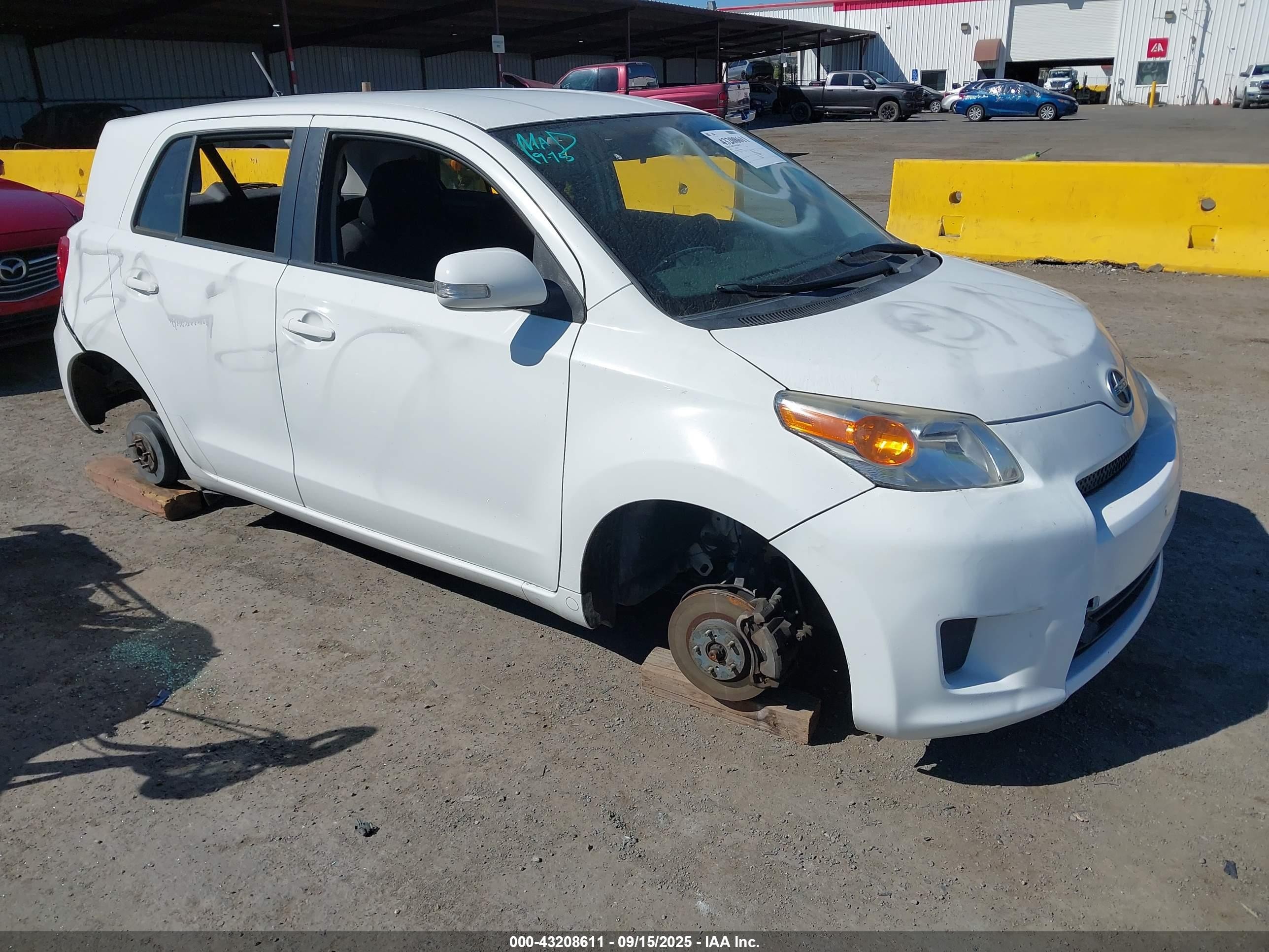 2010 Scion xD, VIN JTKKU4B4XAJ058934 — Vandalism