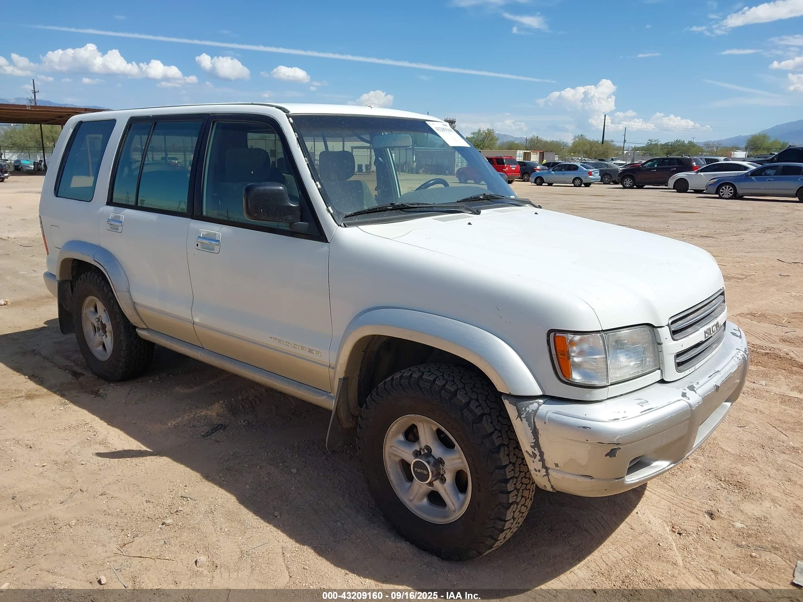 2002 Isuzu Trooper S, VIN JACDJ58X927J06050 — Механическое