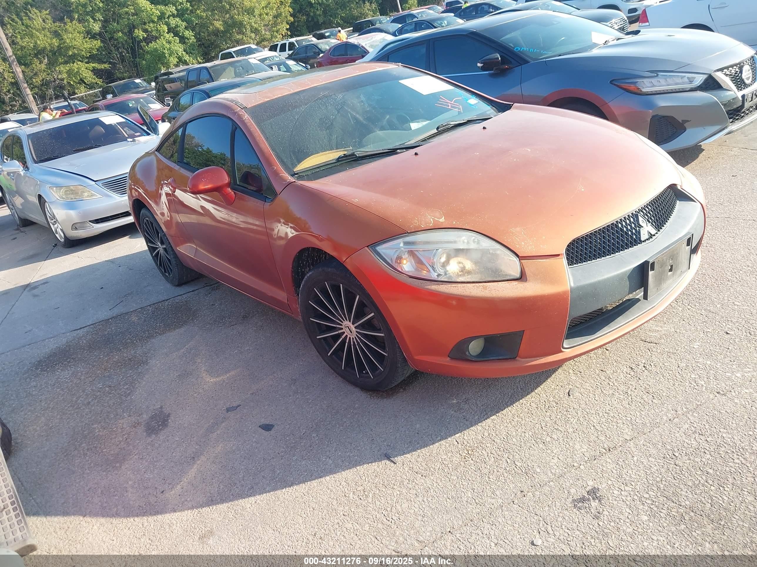 2010 Mitsubishi Eclipse GS, VIN 4A31K2DF3AE001329 — Normal wear