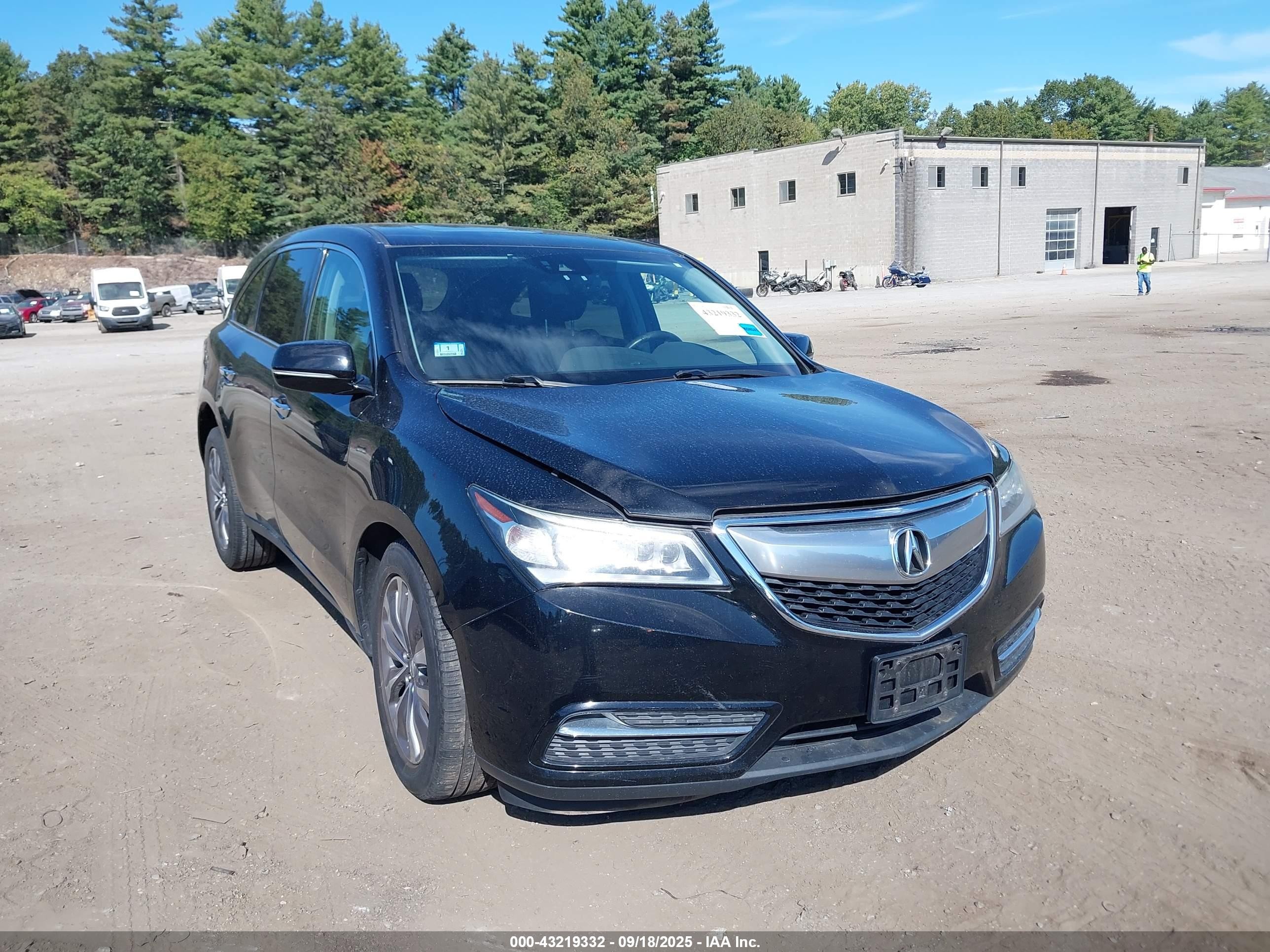2016 Acura MDX Technology, VIN 5FRYD4H48GB060270 — Side