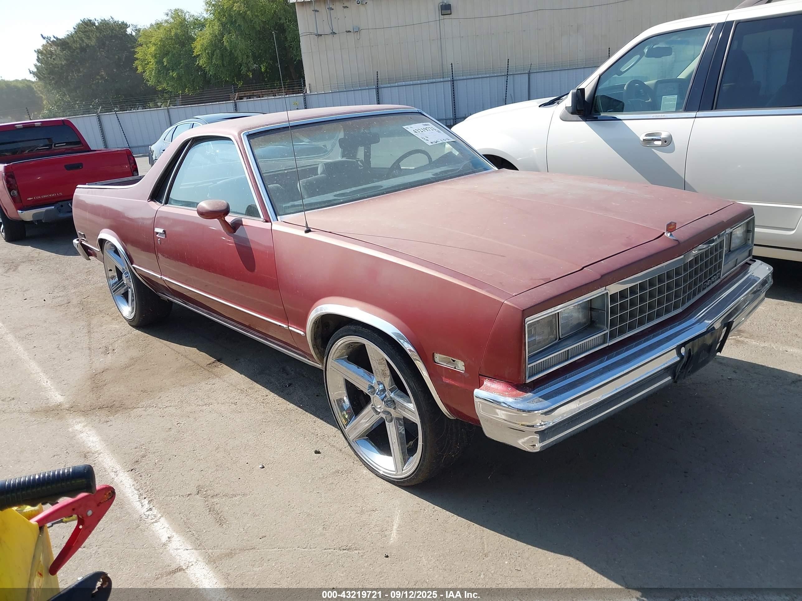 1982 Chevrolet El Camino, VIN 1GCCW80A2CR195182 — All over