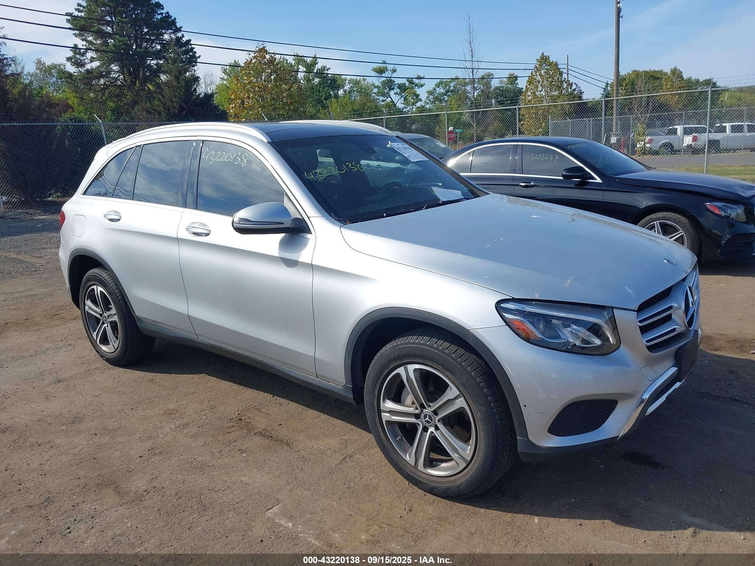 2018 Mercedes-Benz GLC 300, VIN WDC0G4KB4JV073839 — Storm