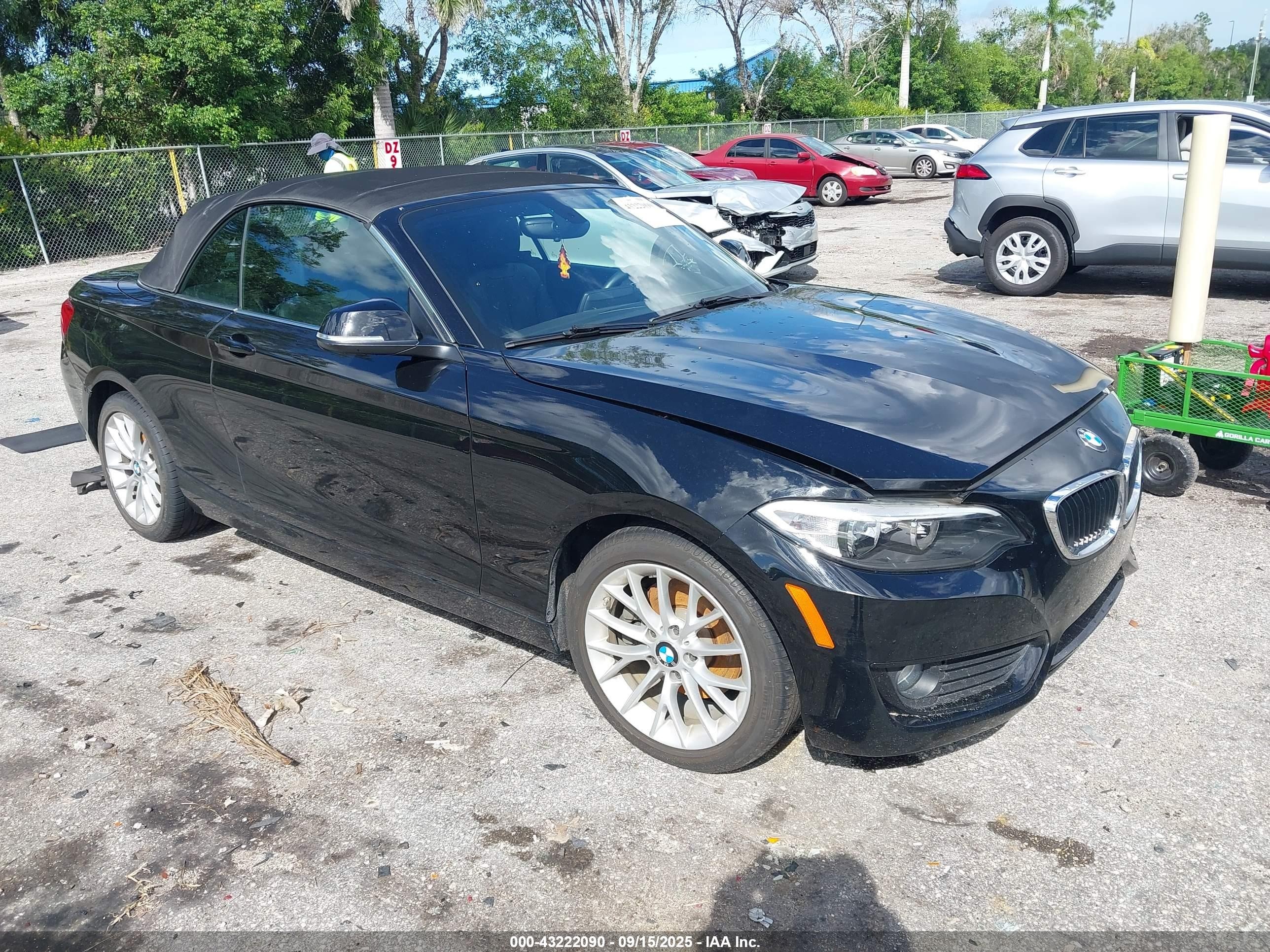 2015 BMW 2 Series 228i, VIN WBA1K5C53FV474164 — Water / flood