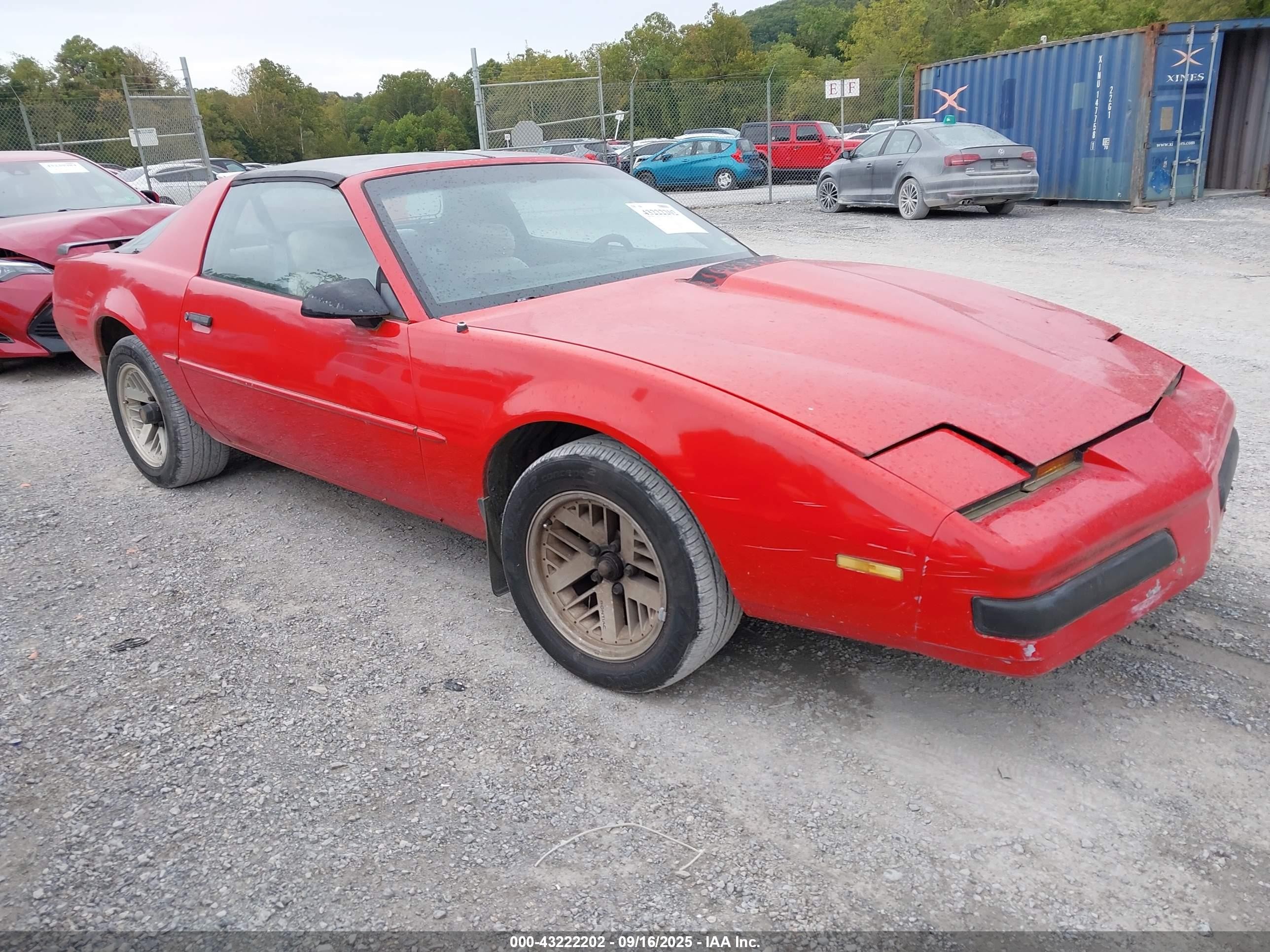 1988 Pontiac Firebird, VIN 1G2FS21F3JL219625 — Normal wear