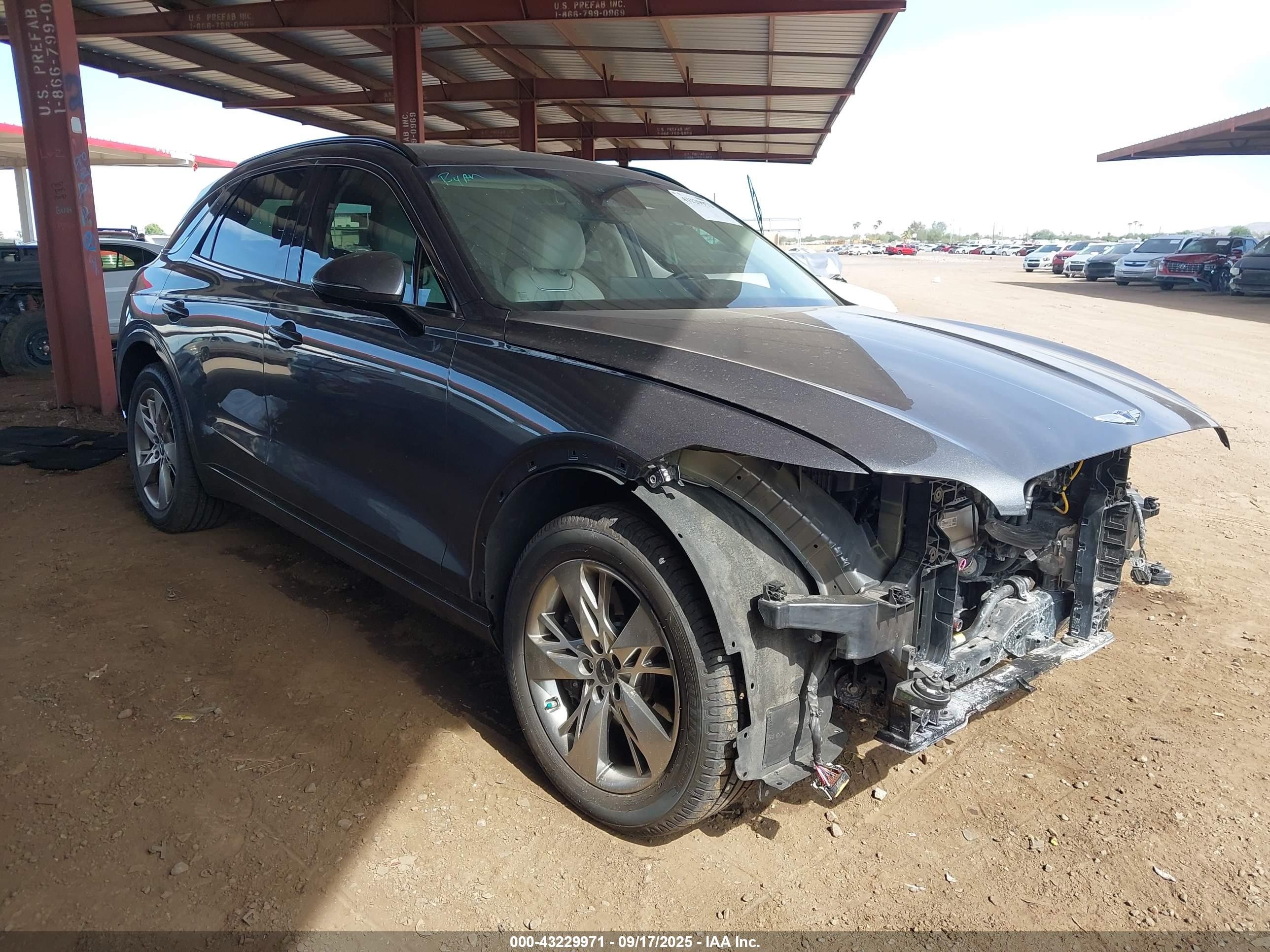2022 Genesis GV70 Sport, VIN KMUMCDTC2NU043239 — Front end