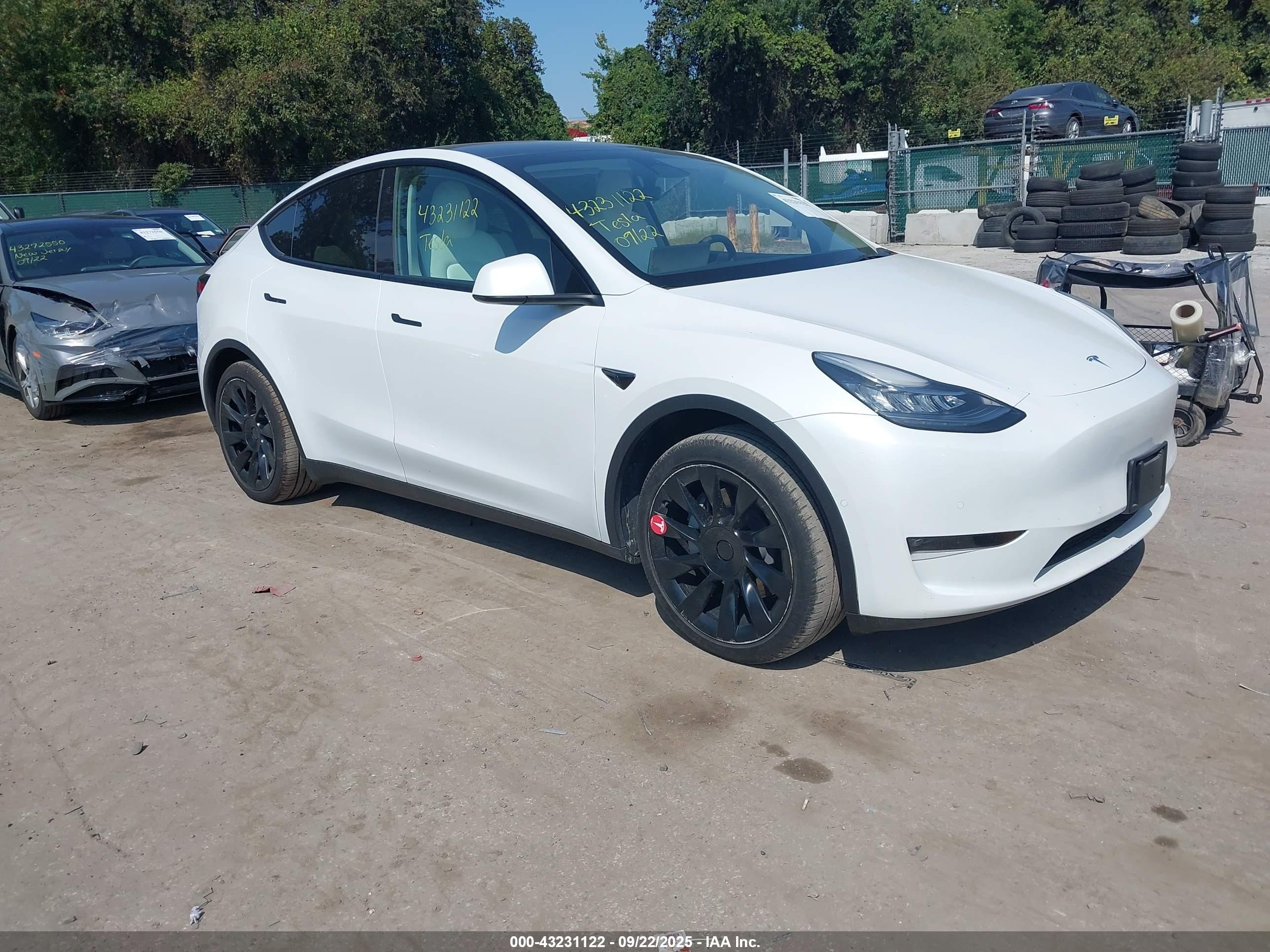2023 Tesla Model Y Long Range, VIN 7SAYGAEE9PF590190 — Repossession