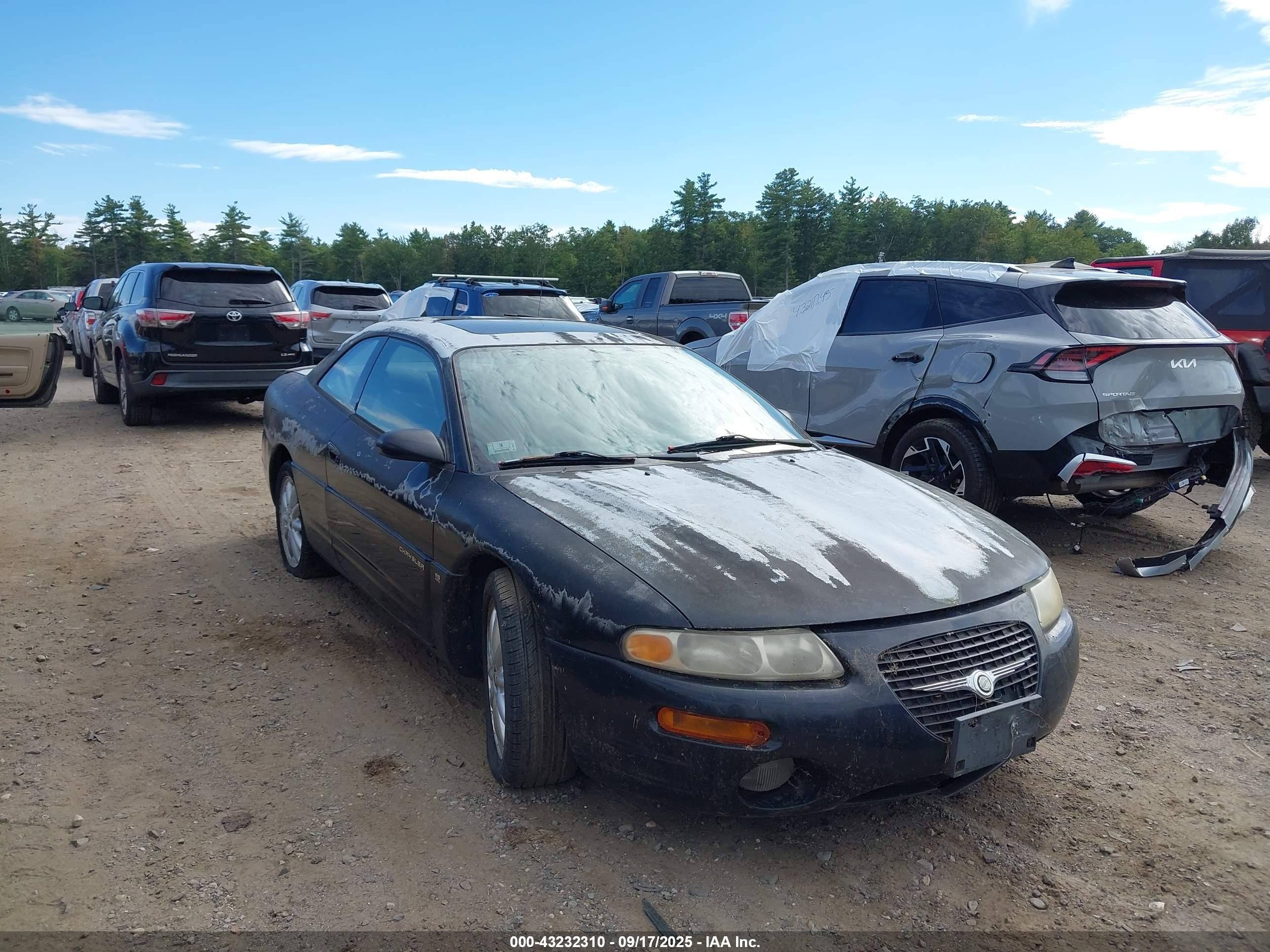 1998 Chrysler Sebring LXi, VIN 4C3AU52N9WE126628 — Обычный износ