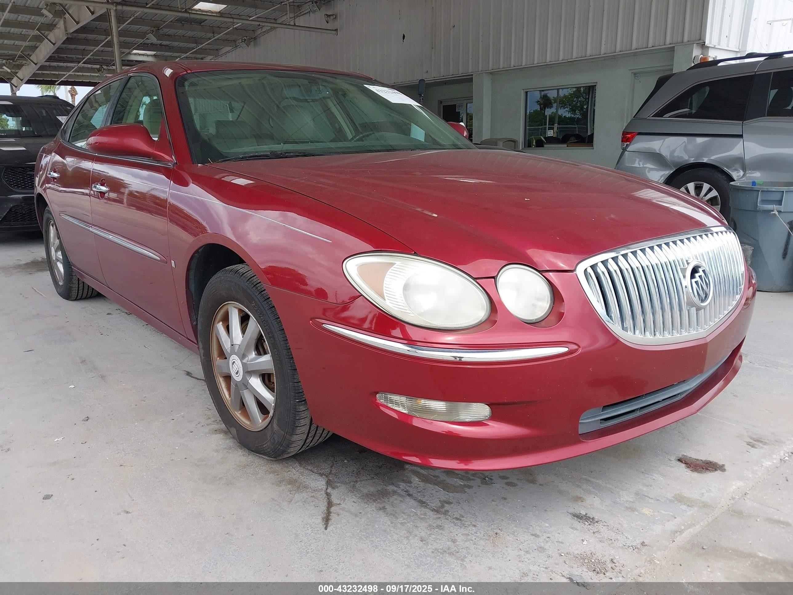 2009 Buick LaCrosse CXL, VIN 2G4WD582391236432 — Обычный износ