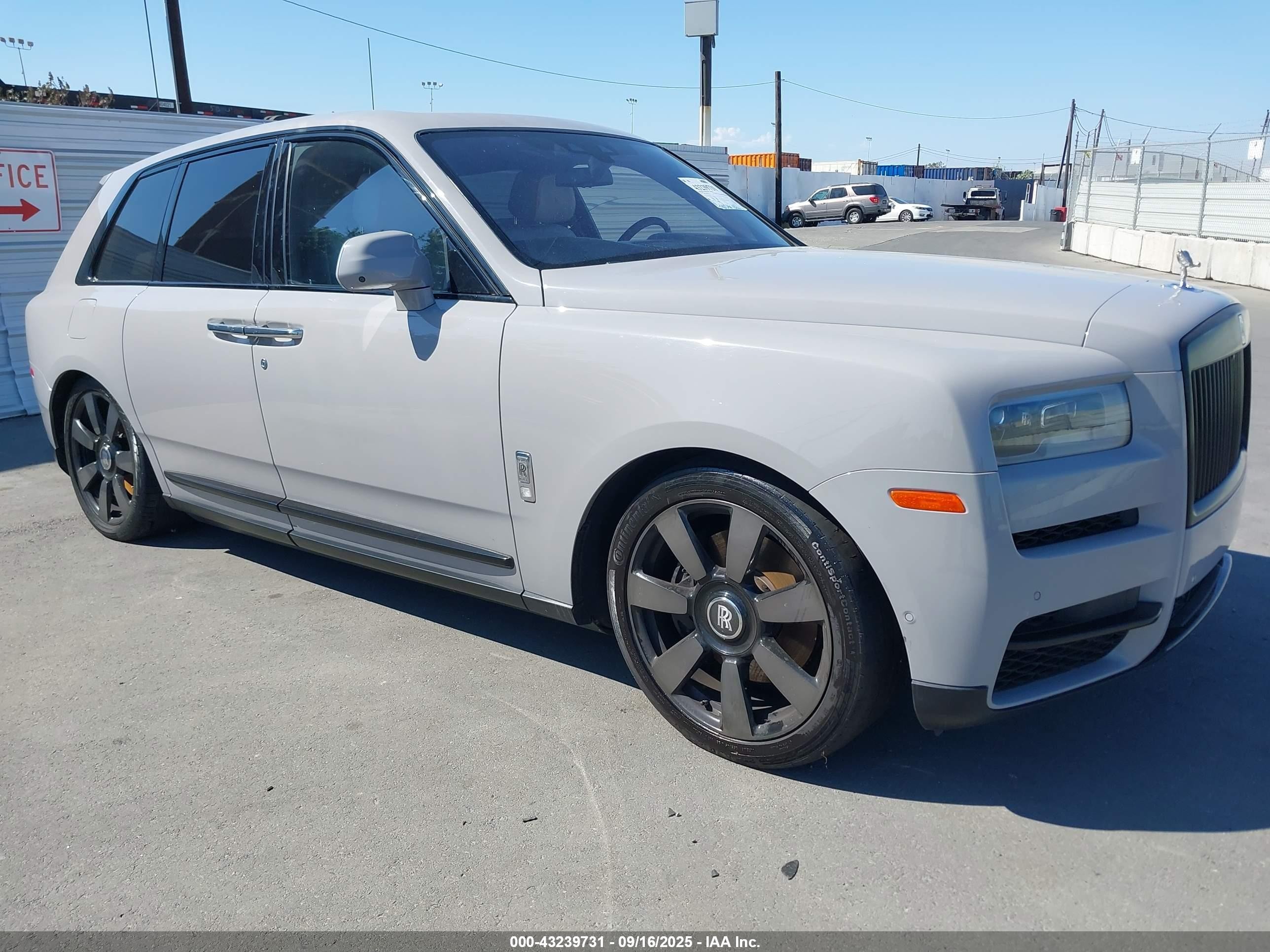 2021 Rolls-Royce Cullinan, VIN SLATV4C07MU206567 — Theft recovery
