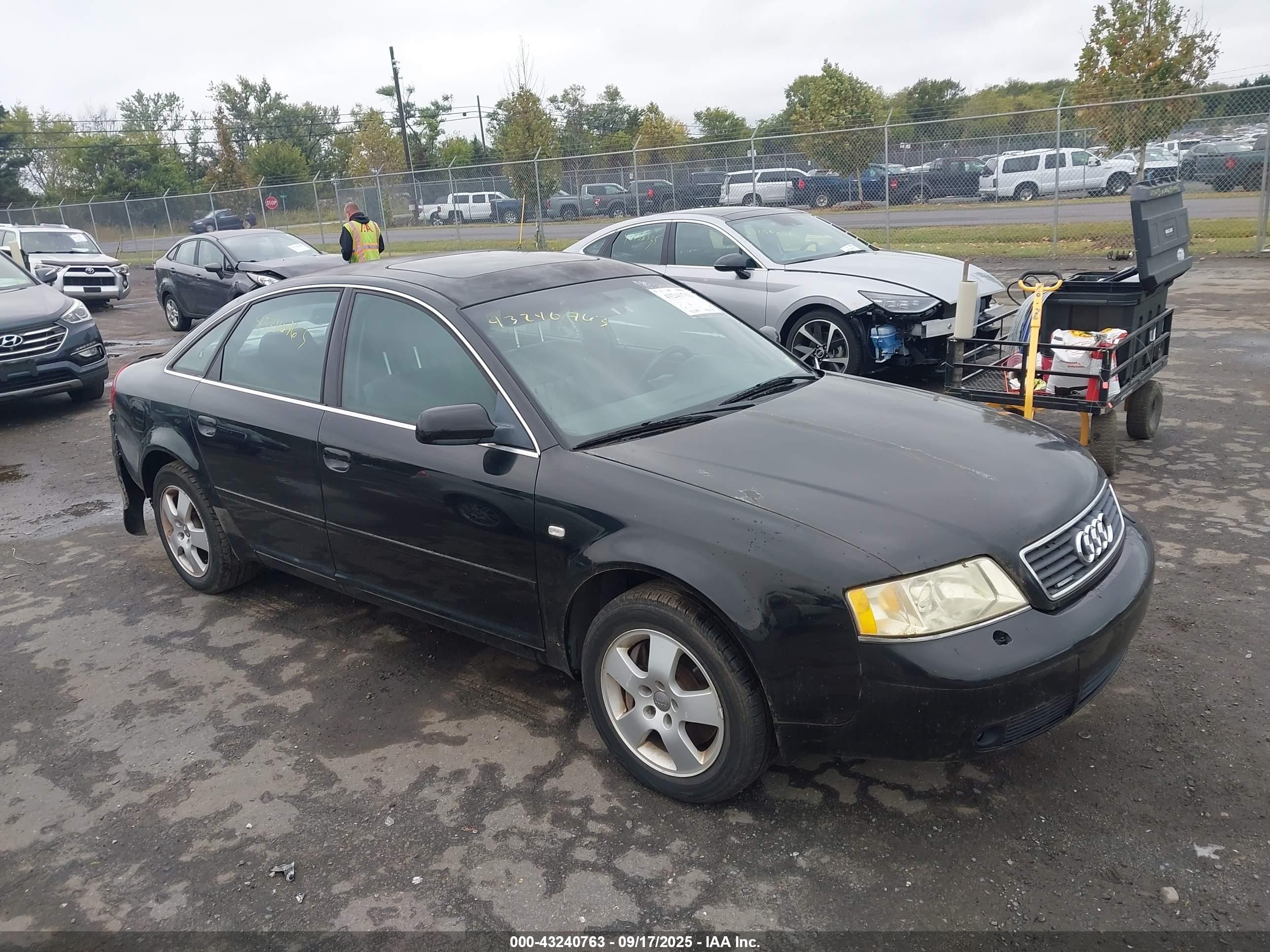 2001 Audi A6, VIN WAUED54B11N005034 — Rear end