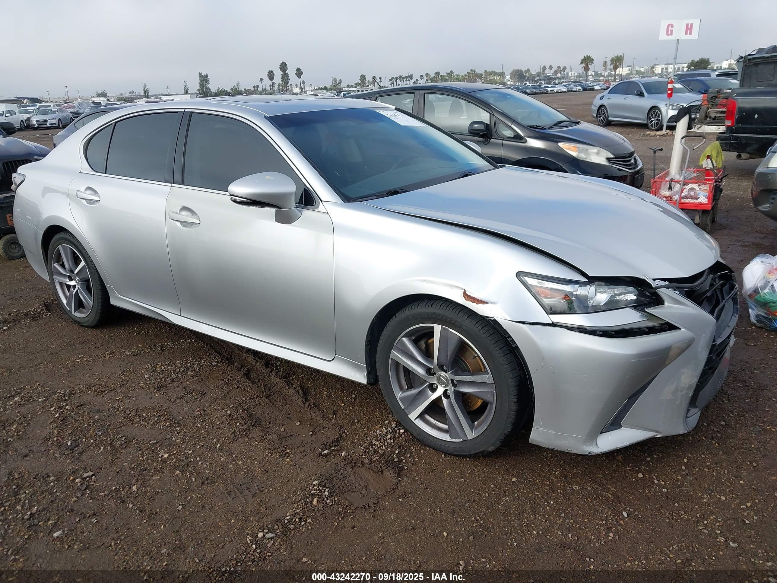 2016 Lexus GS 200t, VIN JTHBA1BLXGA000240 — Auction photo