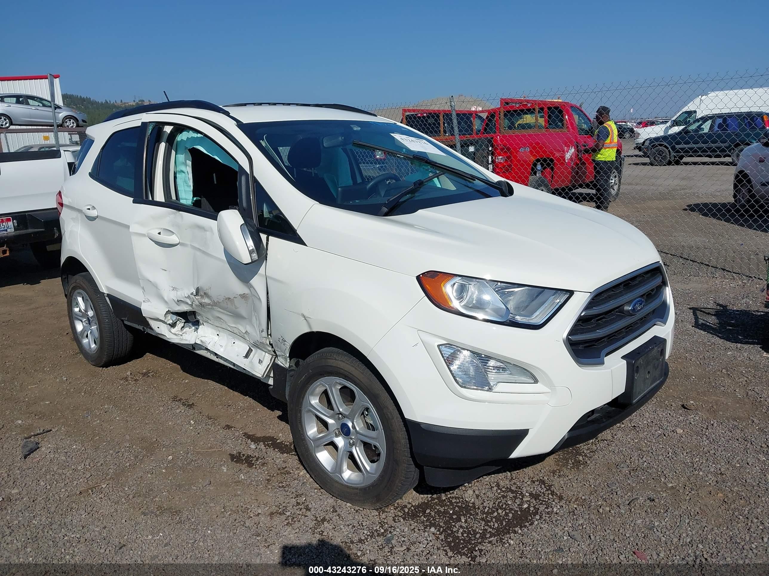 2022 Ford EcoSport SE, VIN MAJ6S3GL9NC474546 — Side