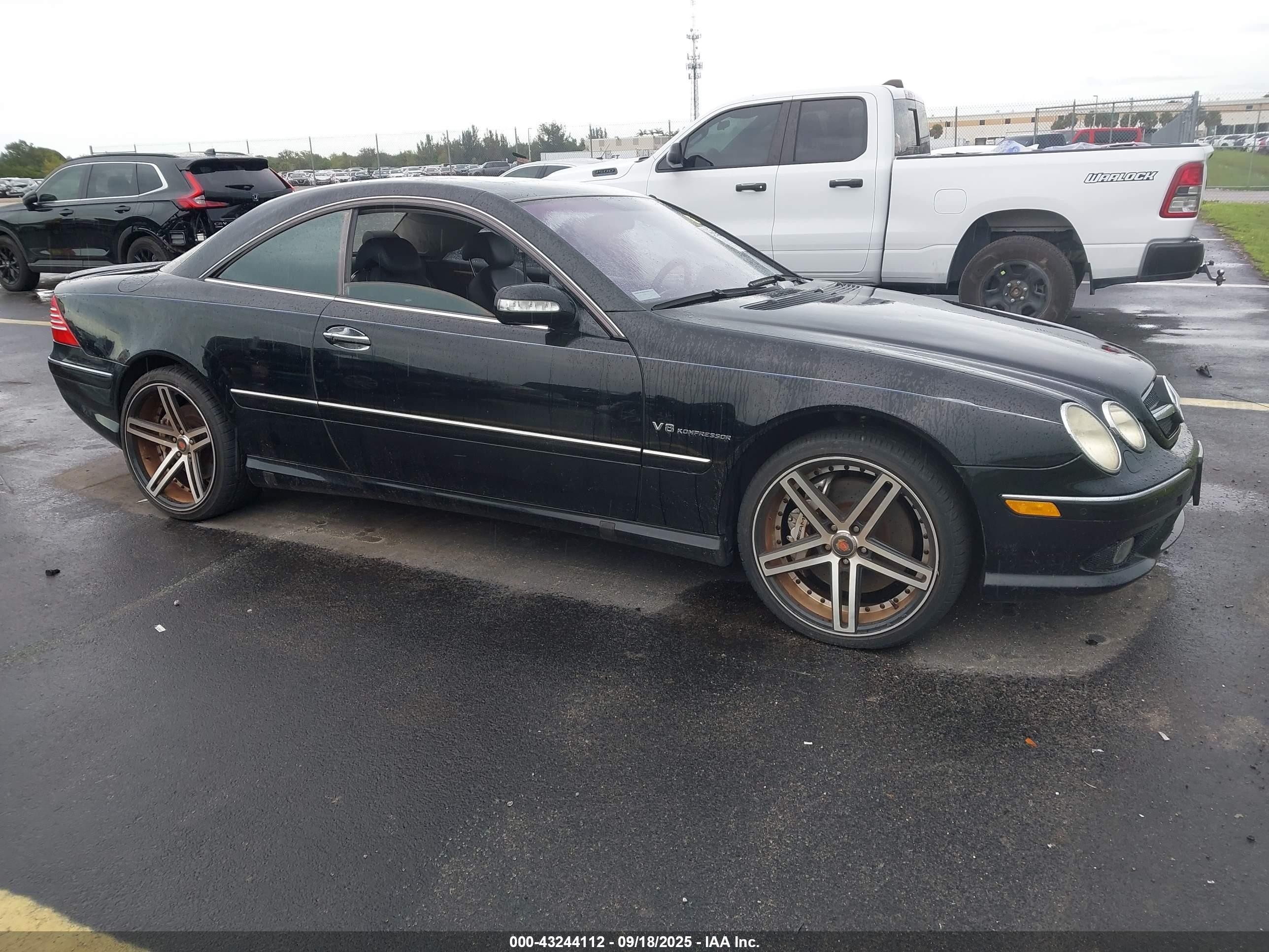 2003 Mercedes-Benz CL AMG, VIN WDBPJ74J43A035192 — Water / flood