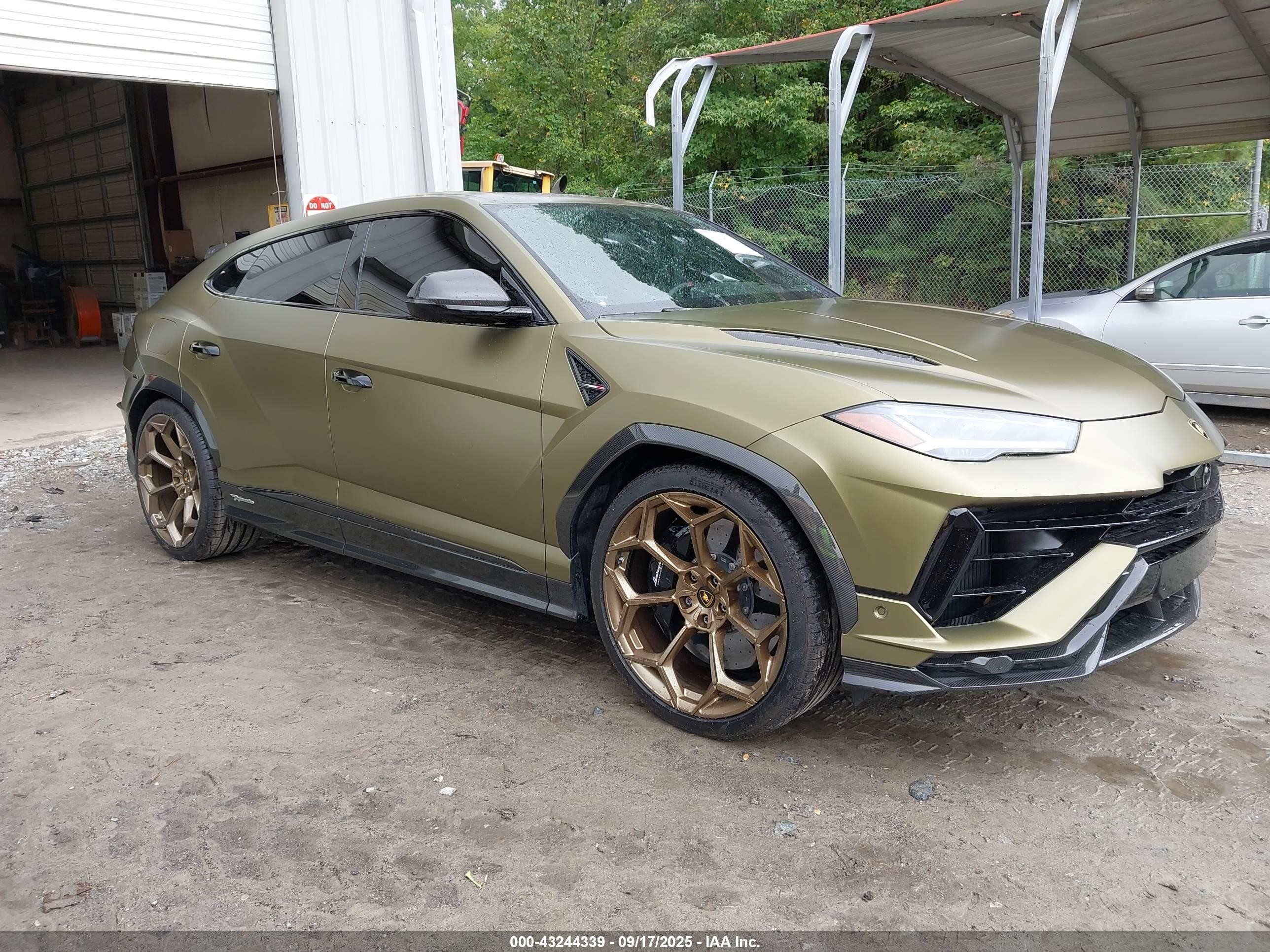 2024 Lamborghini Urus Performante, VIN ZPBUC3ZL1RLA29874 — Theft recovery